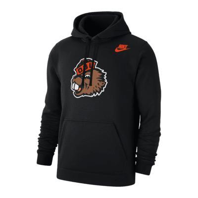 Oregon State Club Nike Men's College Fleece Pullover Hoodie Product Image