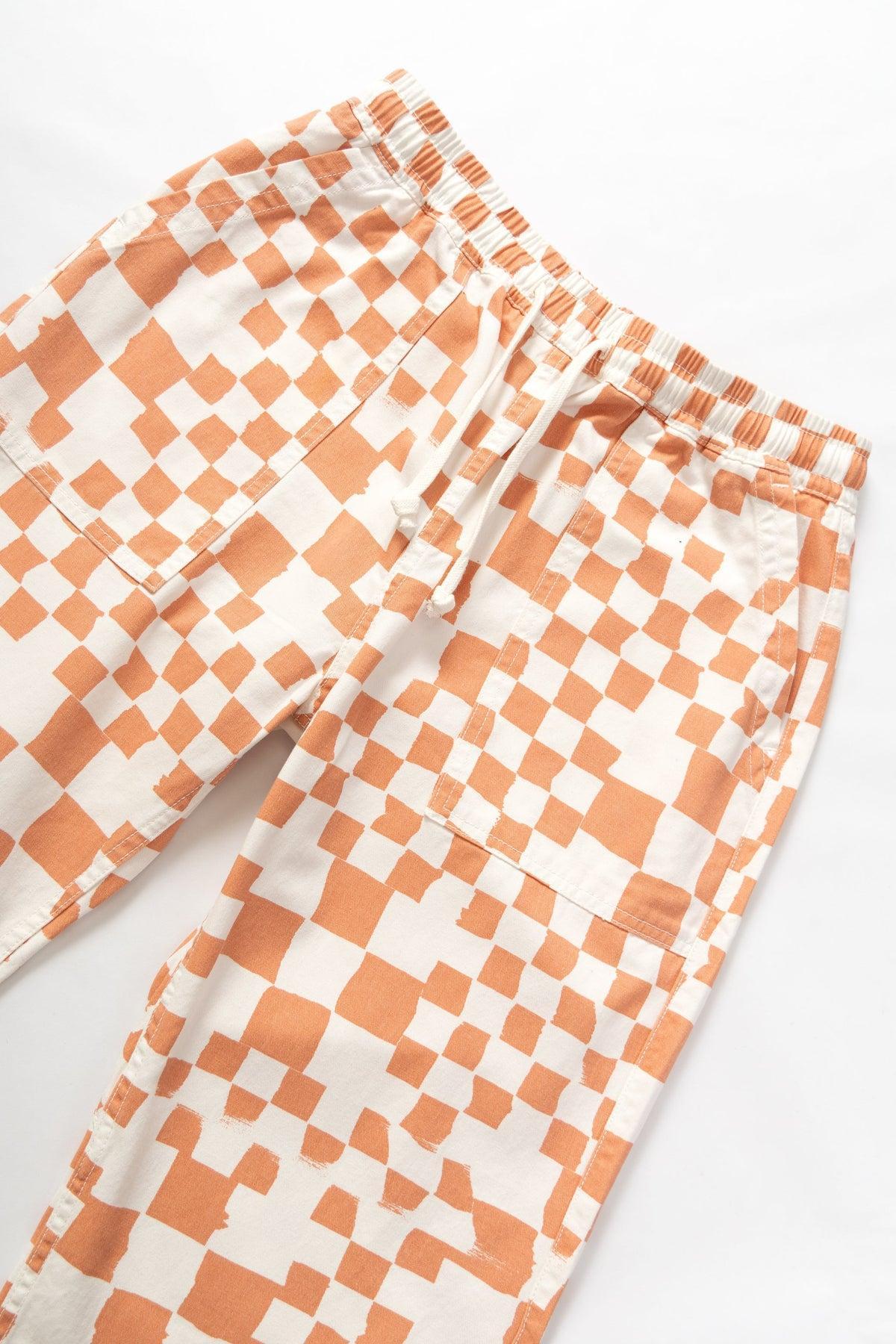 Service Works - Printed Chef Pants - Salmon Checker Product Image