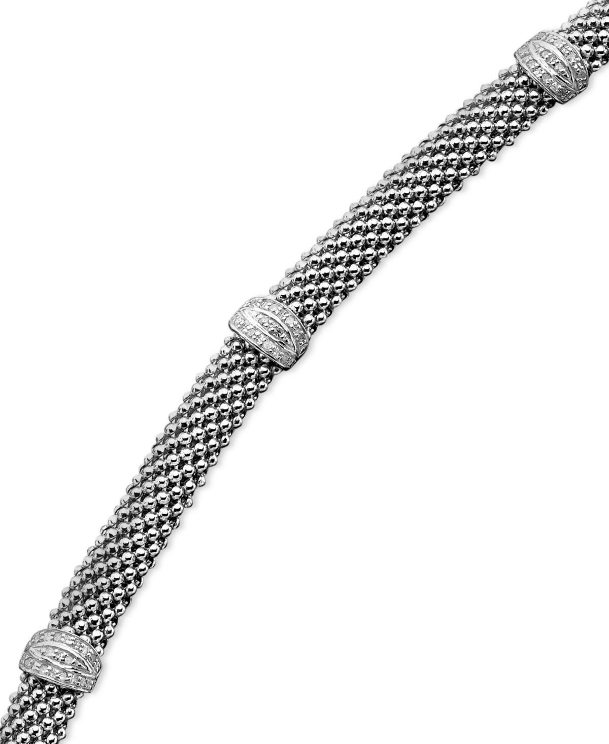 Diamond Bracelet in Sterling Silver (1/4 ct. t.w.) Product Image