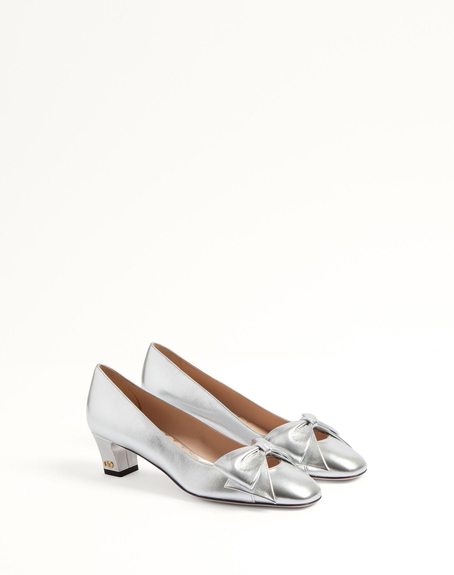 Bowow Pumps In Laminated Nappa 45Mm Product Image