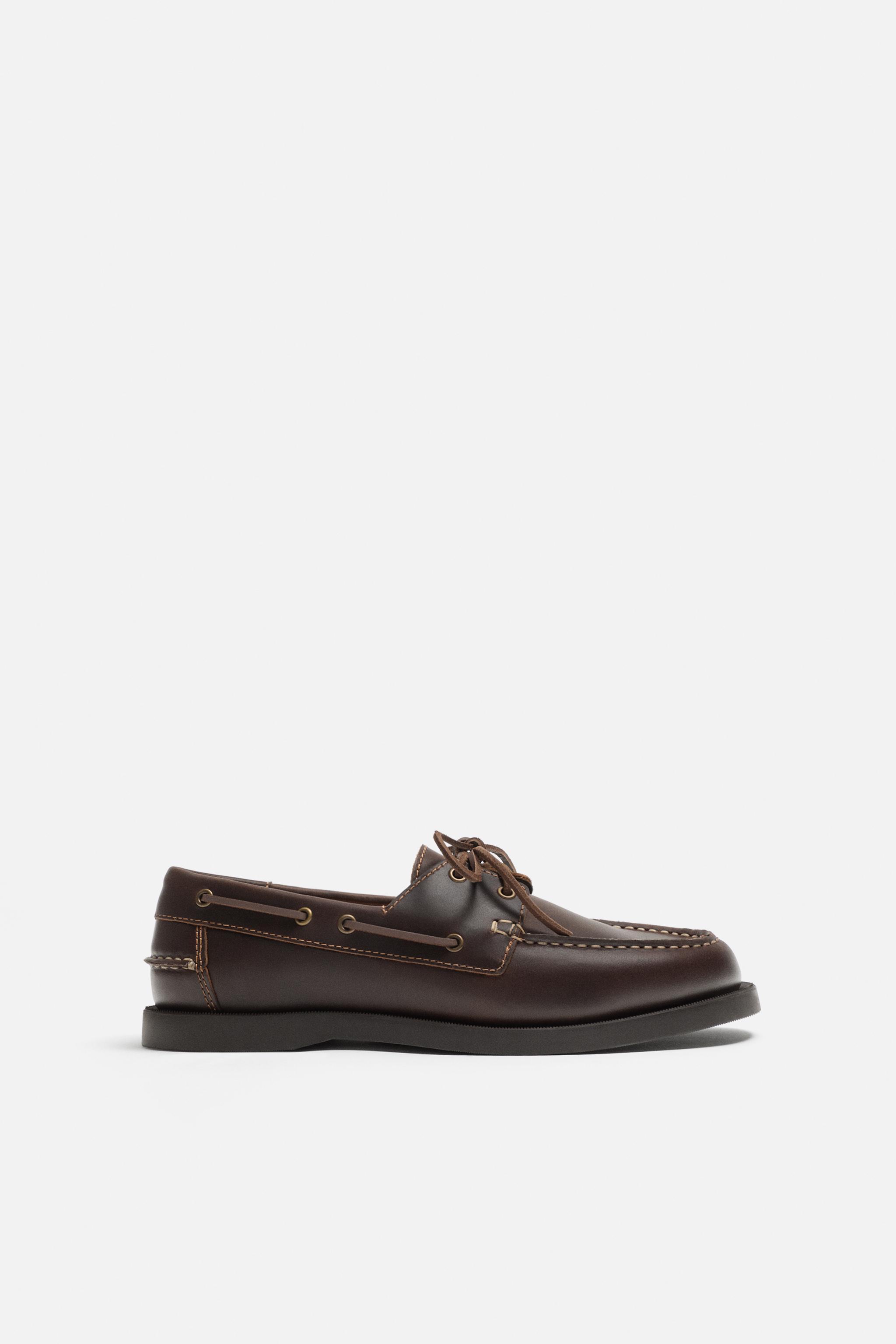 LEATHER BOAT SHOES LIMITED EDITION Product Image