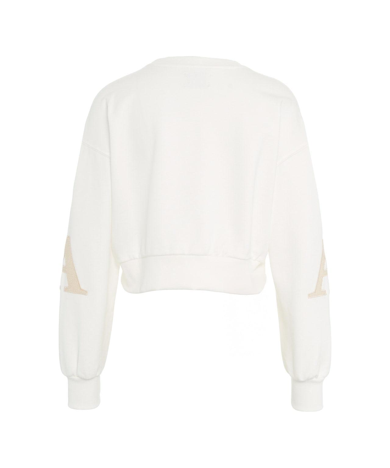 Sweatshirt with logo embroidery Product Image