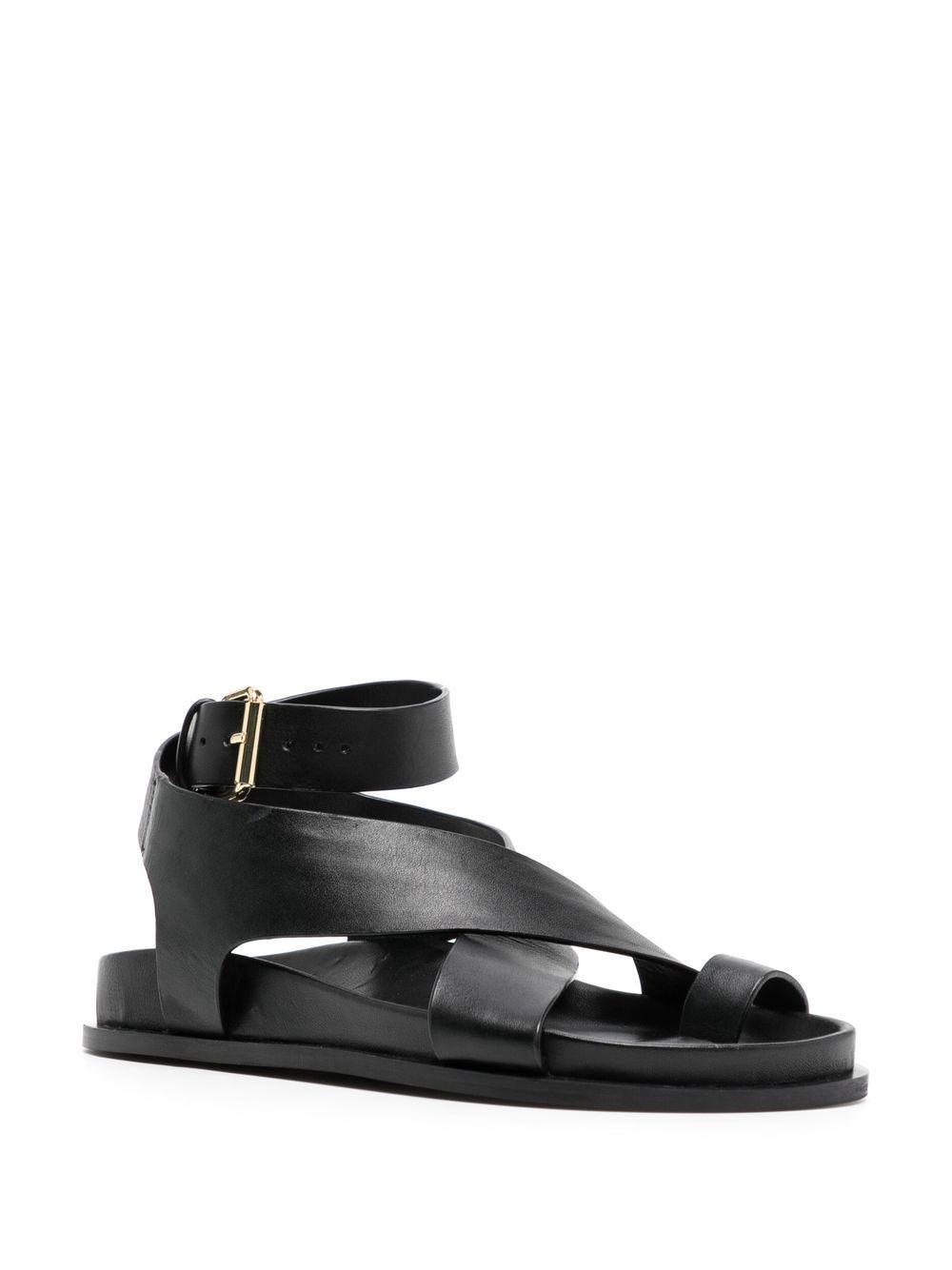 Jalen flat leather sandals Product Image