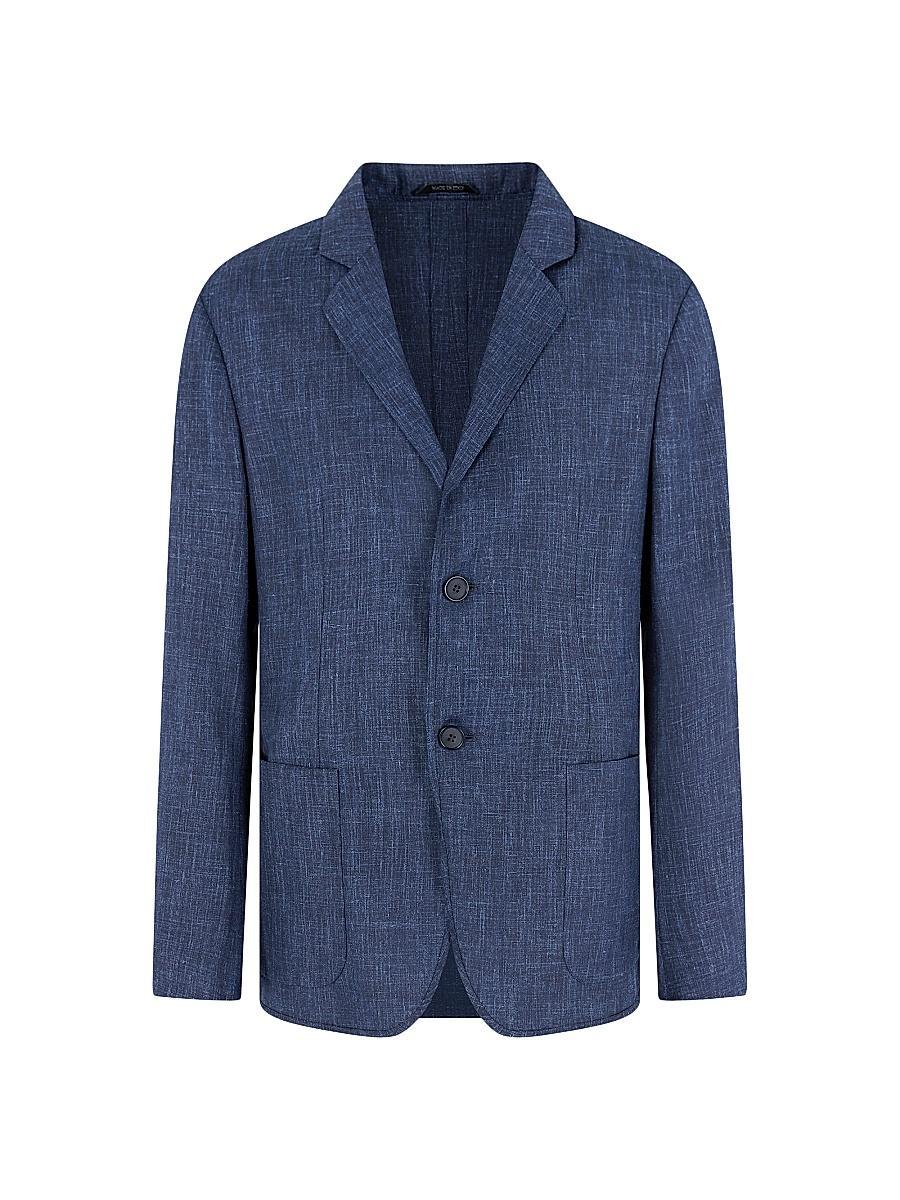 Mens Wool-Silk Melange Sport Coat Product Image