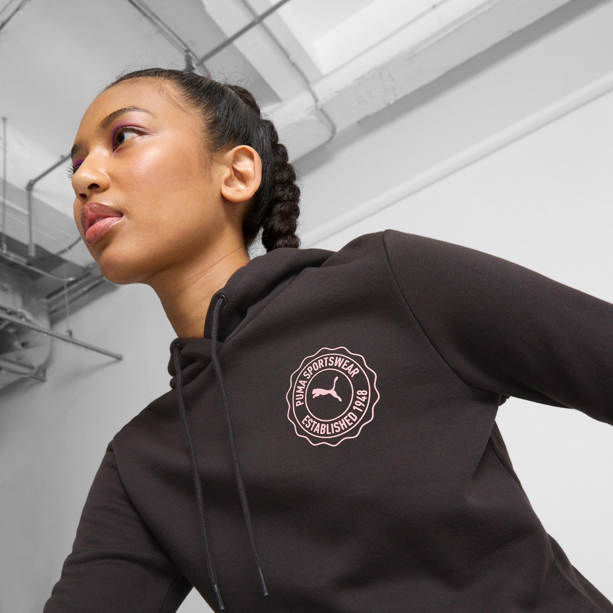 PUMA Emblem Women's Hoodie Product Image