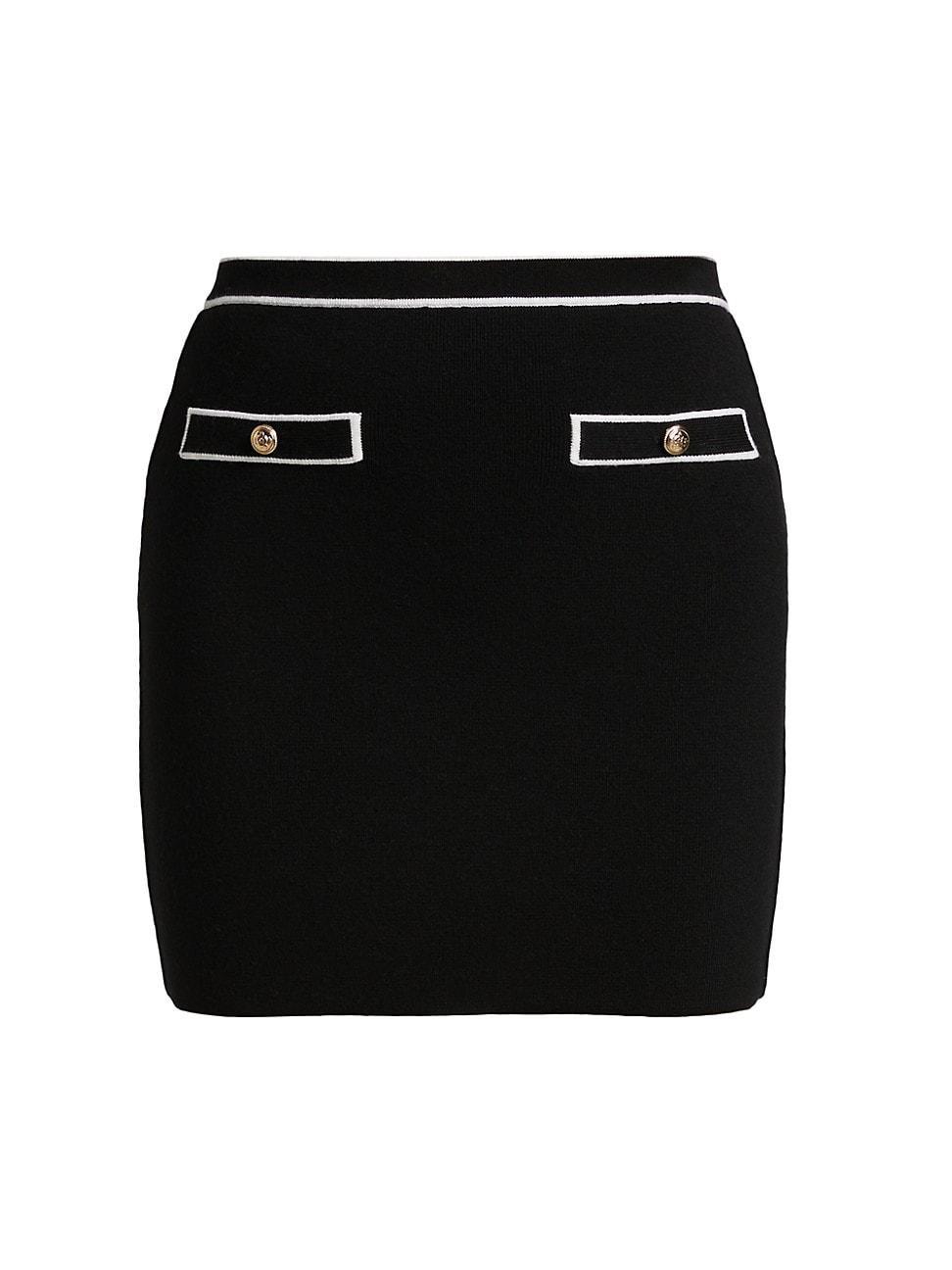 Womens Kipp Knit Miniskirt Product Image