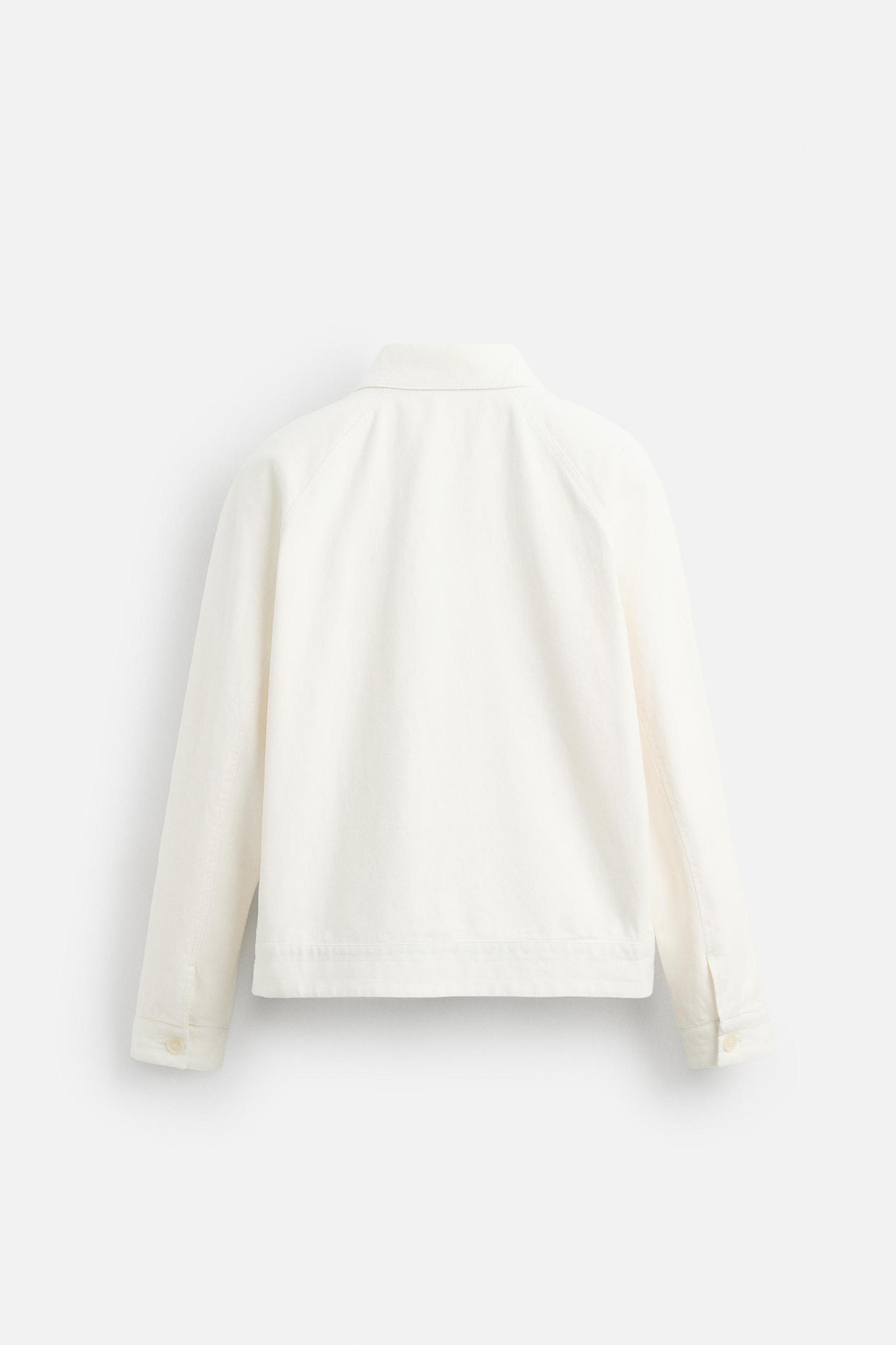 LINEN-COTTON JACKET Product Image