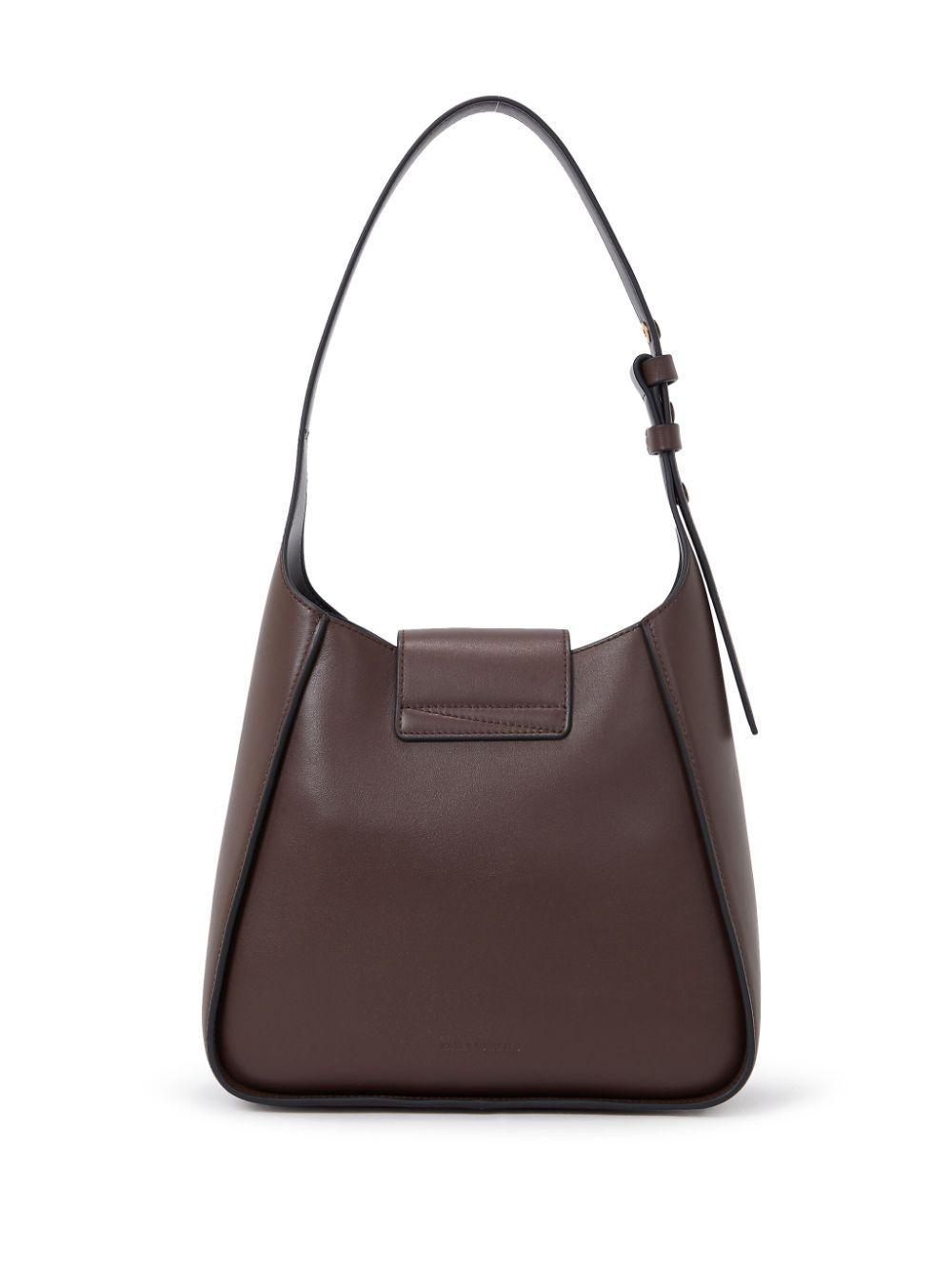 Signature leather shoulder bag Product Image