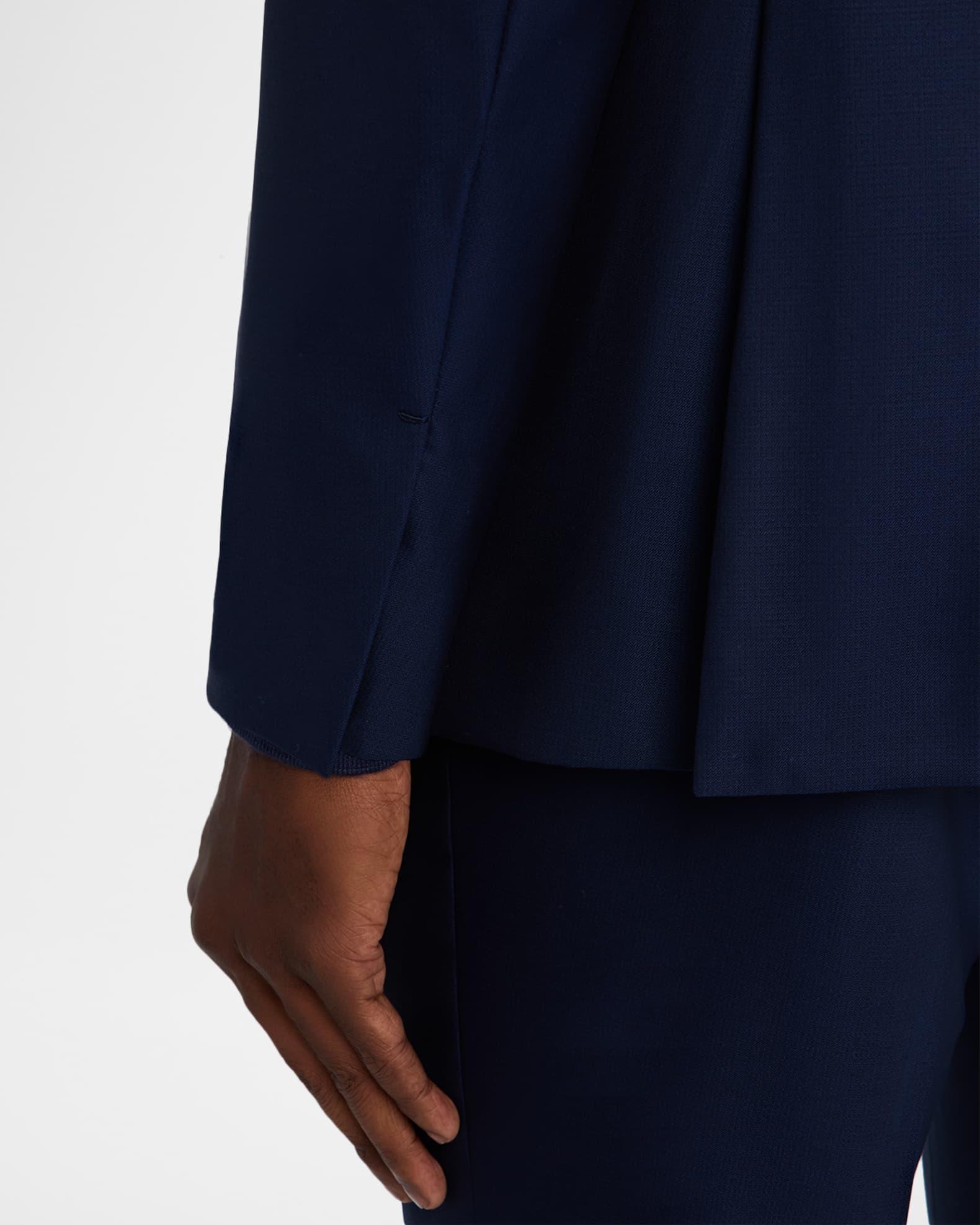 Men's Wool Textured Two-Piece Suit Product Image