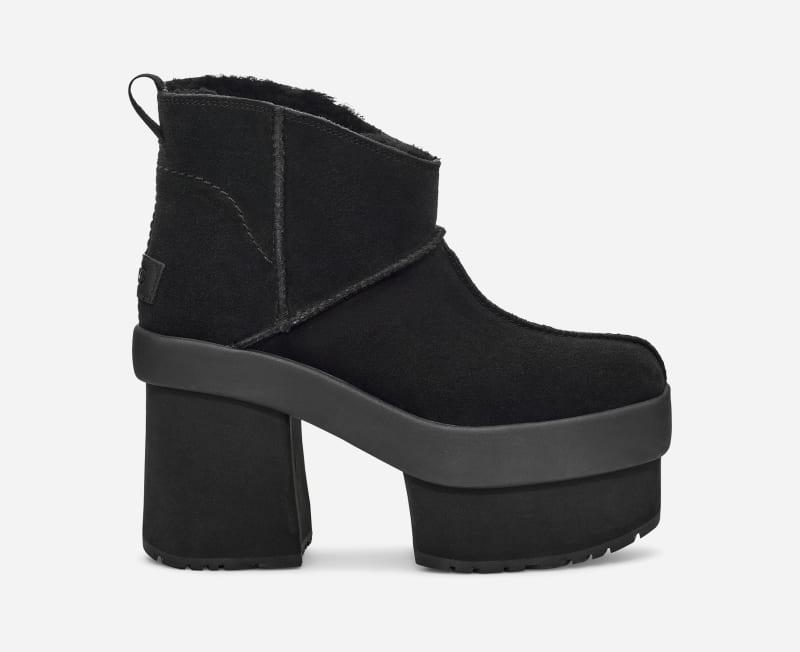 UGG Womens New Heights Platform Mini Sheepskin Boots Product Image