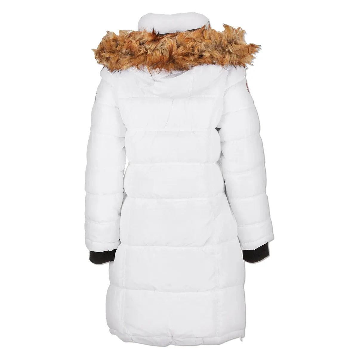 Canada Weather Gear Women's Long Puffer with Sherpa Lined Hood Product Image