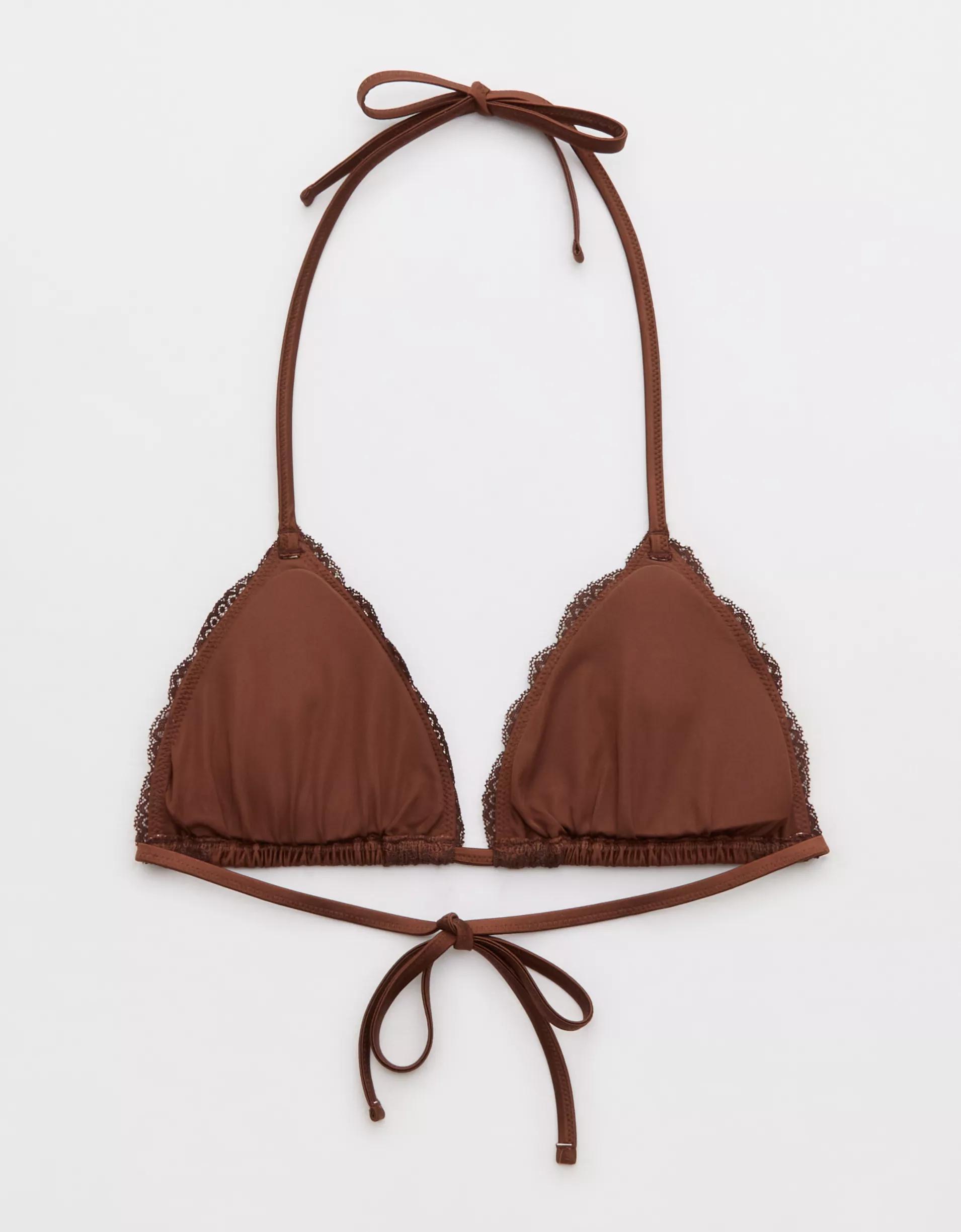Aerie The Sun-Lover Shine Lace Bikini Top Product Image