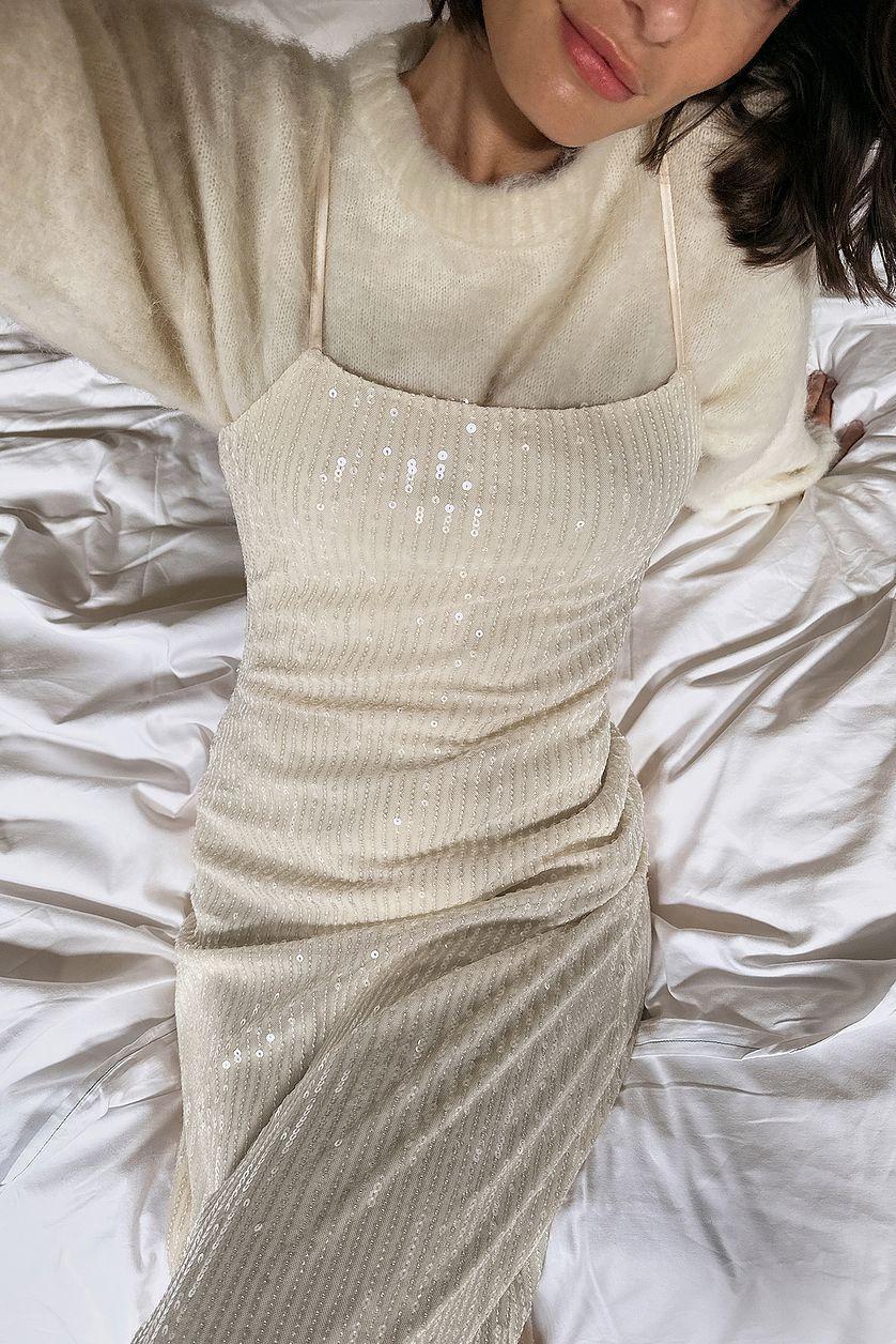 Mermaid Sequin Maxi Dress Product Image