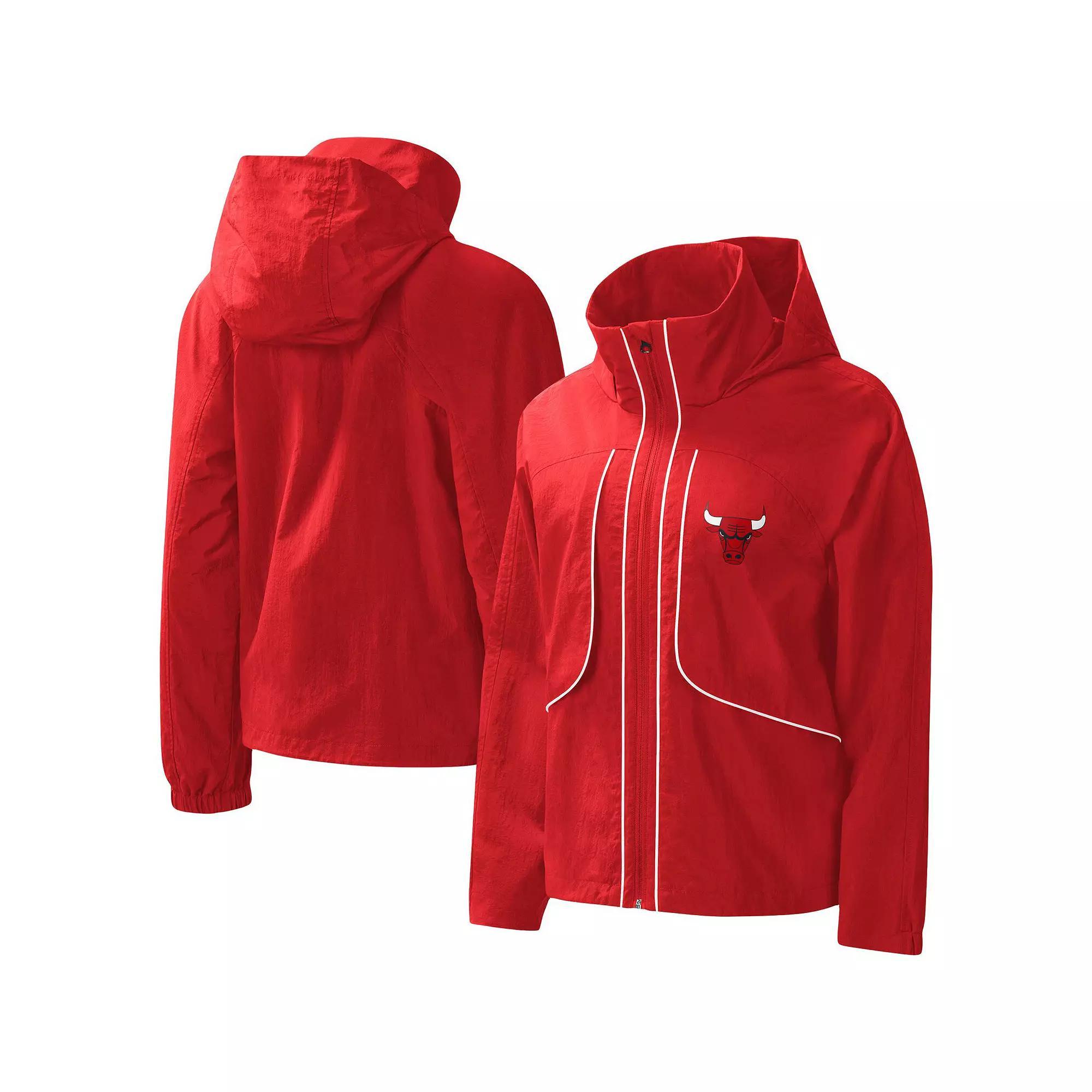 Women's G-III 4Her by Carl Banks Red Chicago Bulls Last Shot Full-Zip Hoodie,  Product Image