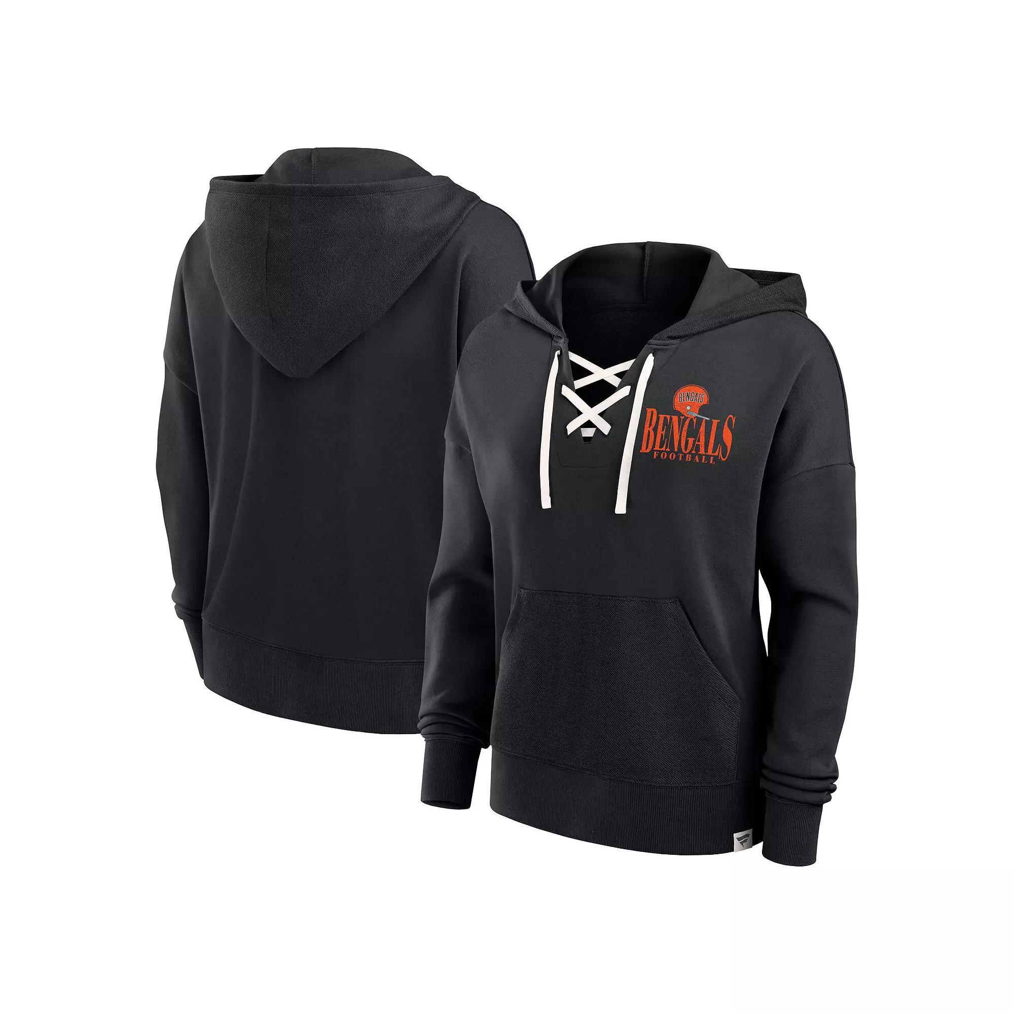 Women's Fanatics Royal Dallas Cowboys Blitz Left Lace-Up Pullover Hoodie,  Product Image