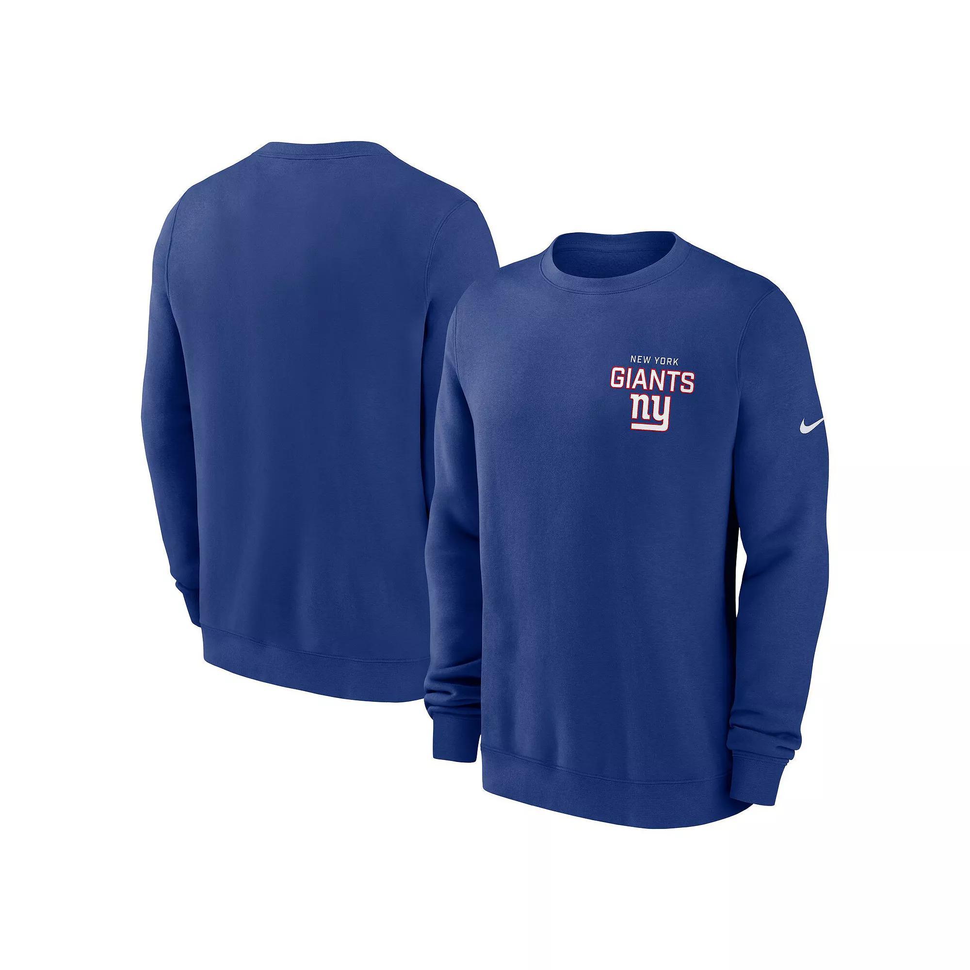 Men's Nike Orange New York Mets Pullover Sweatshirt,  Product Image