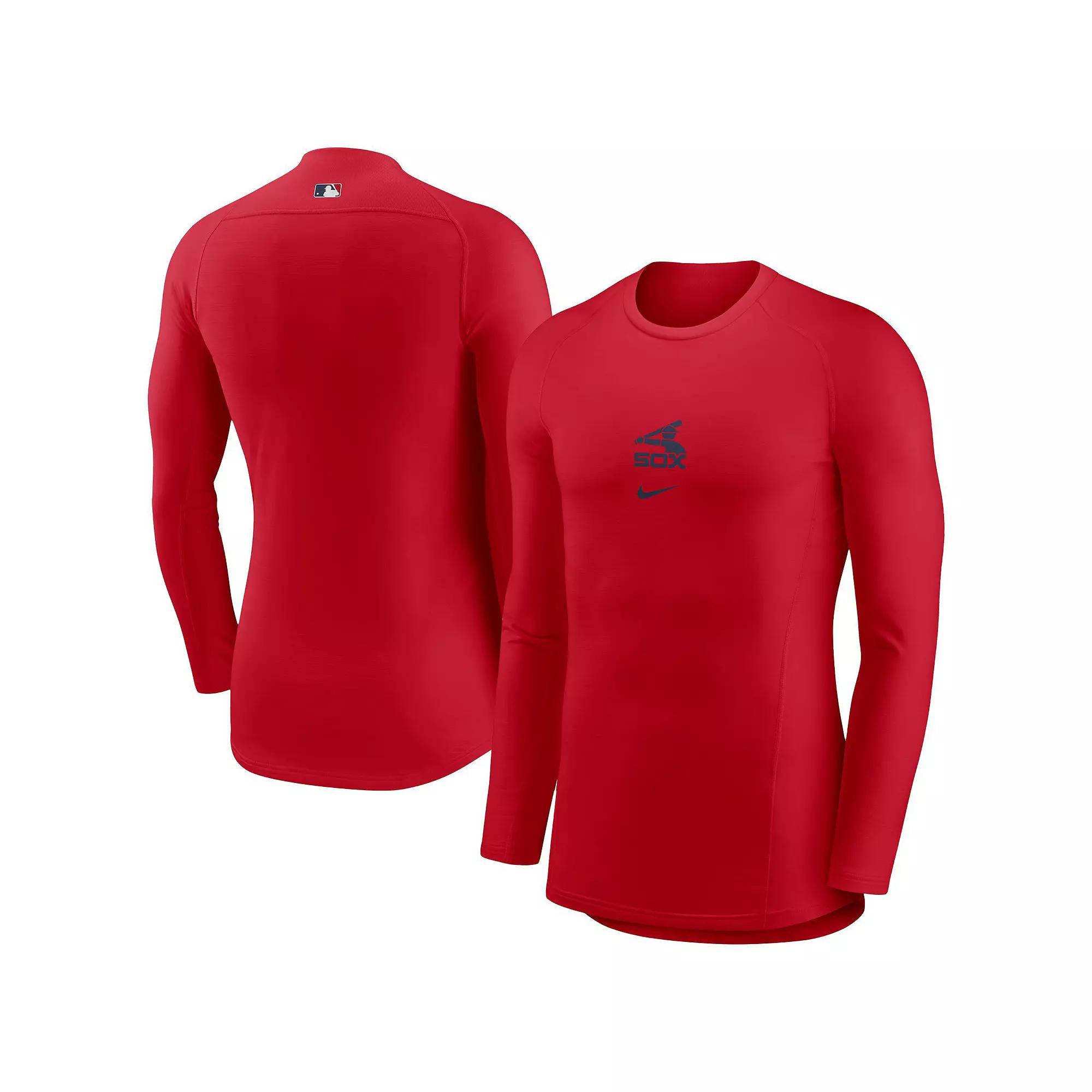 Men's Nike  Black Arizona Diamondbacks Base Layer Raglan Long Sleeve Performance T-Shirt, Size: XL Product Image