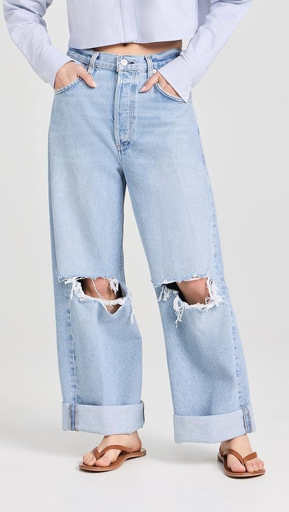 Citizens of Humanity Ayla Baggy Cuffed Crop Jeans | Shopbop Product Image