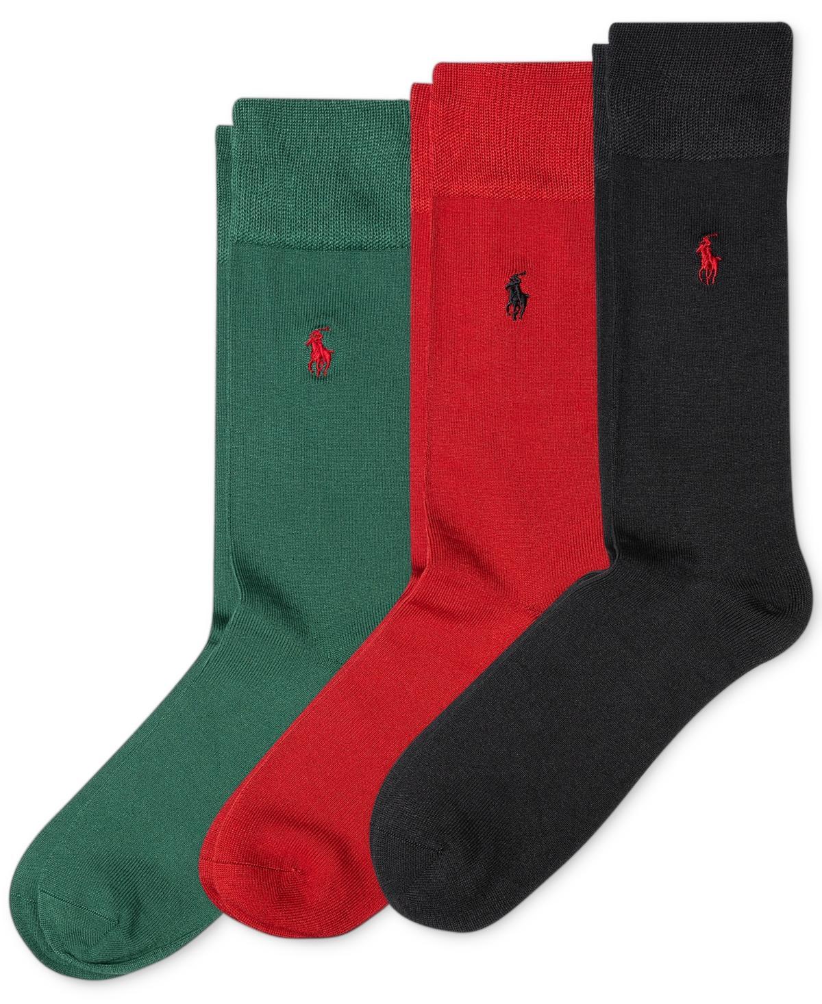 Polo Ralph Lauren Big  Tall Super Soft Dress Socks 3-Pack Product Image