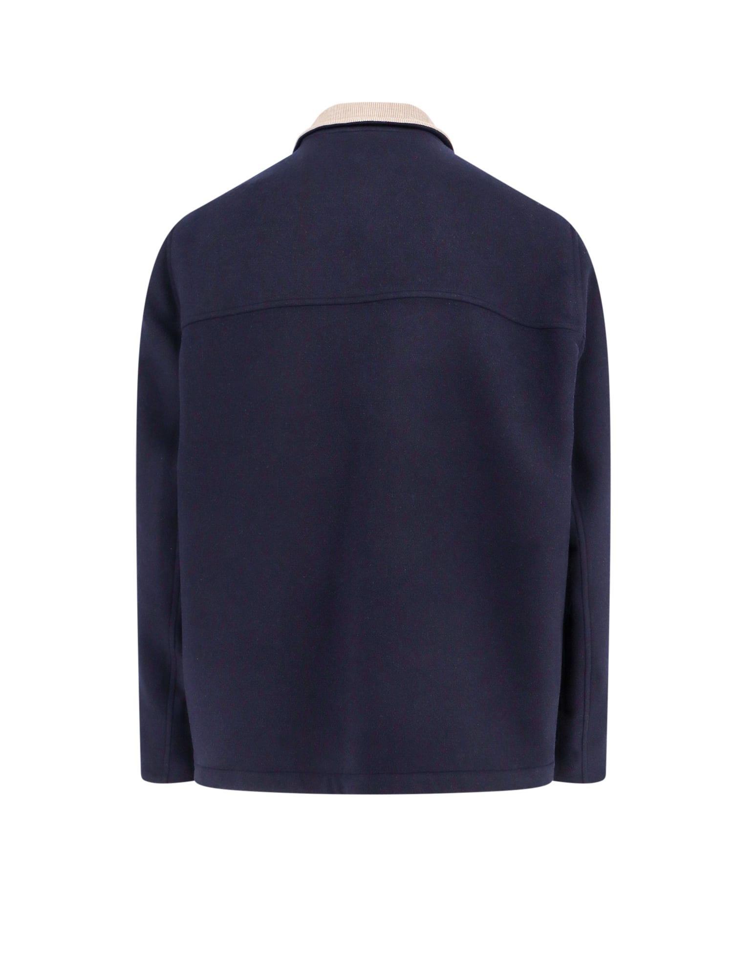 BRUNELLO CUCINELLI Jacket In Blue Product Image