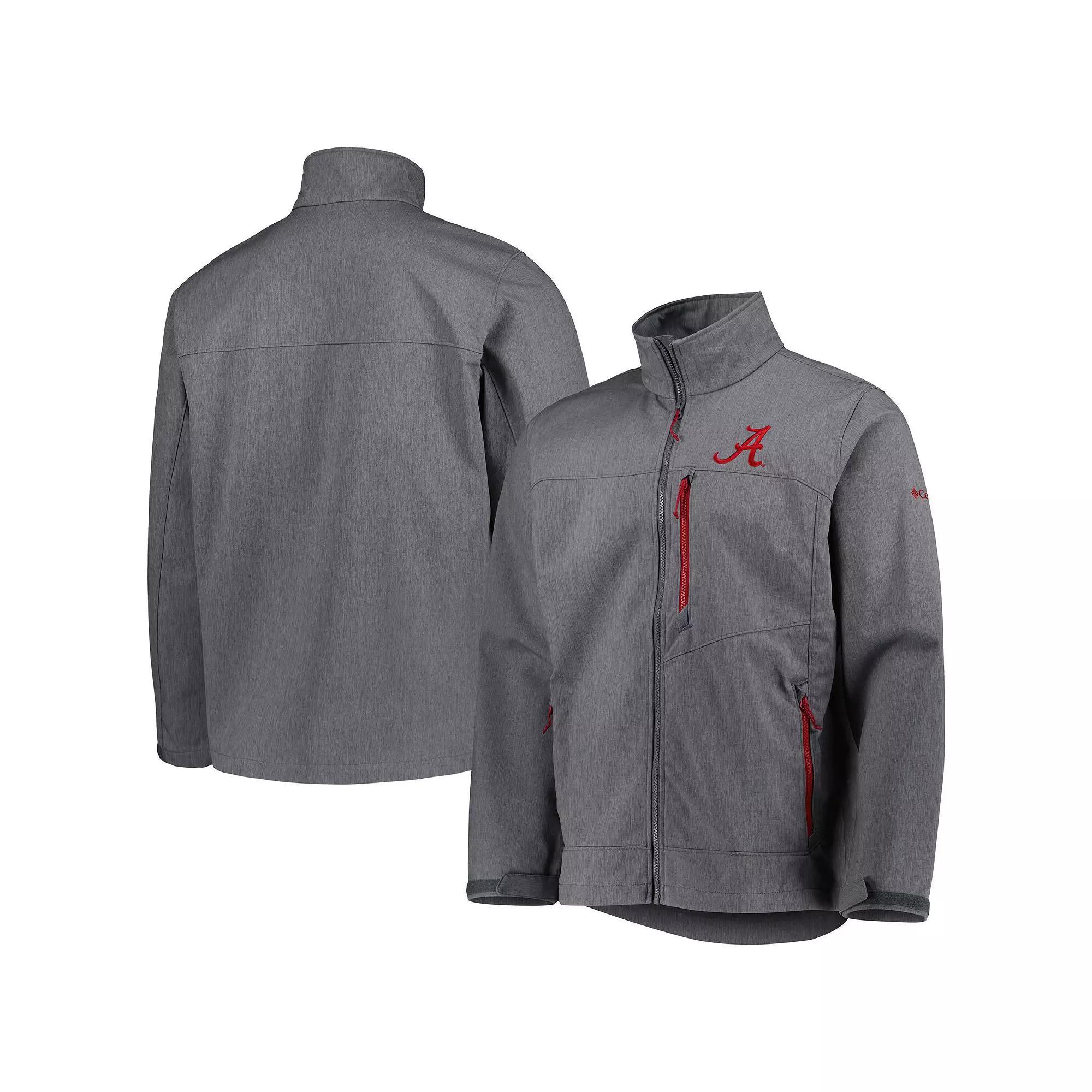 Men's Columbia Gray Alabama Crimson Tide Ascender II Full-Zip Jacket, Size: Medium, Grey Product Image