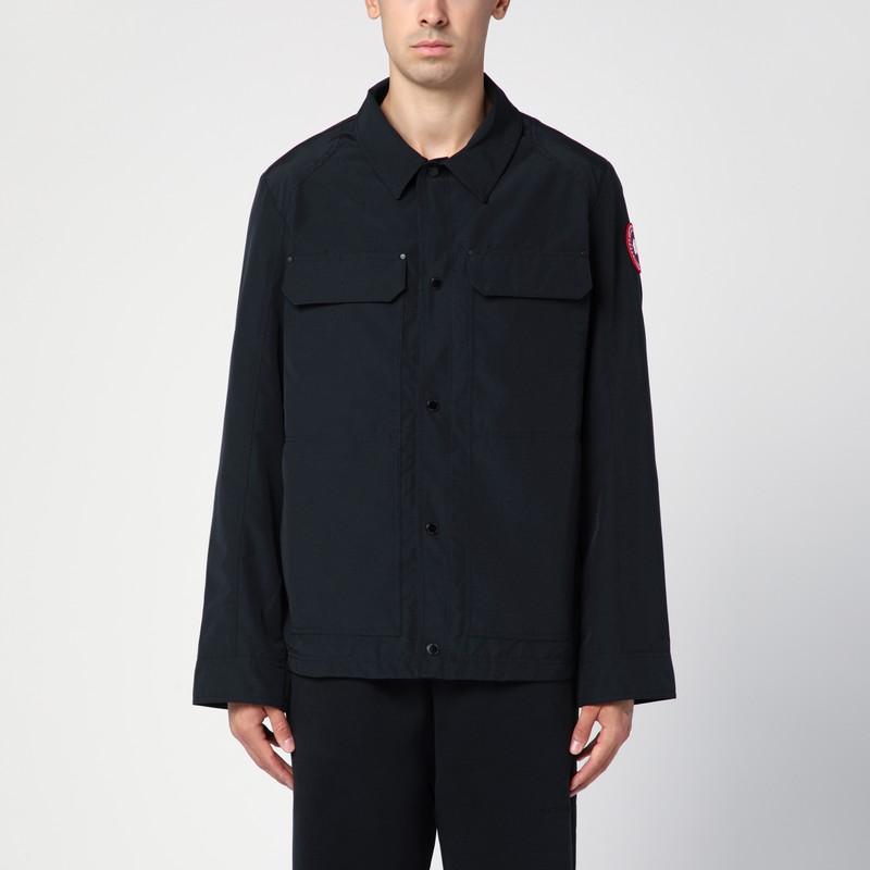 CANADA GOOSE Burnaby Black Shirt Jacket Product Image