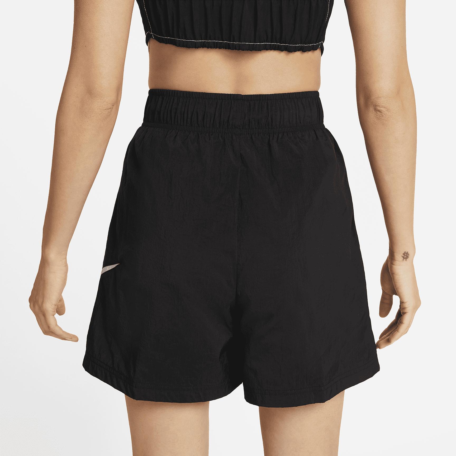 Womens Nike Sportswear Essential Woven High-Rise Shorts | DM6247-010 Product Image