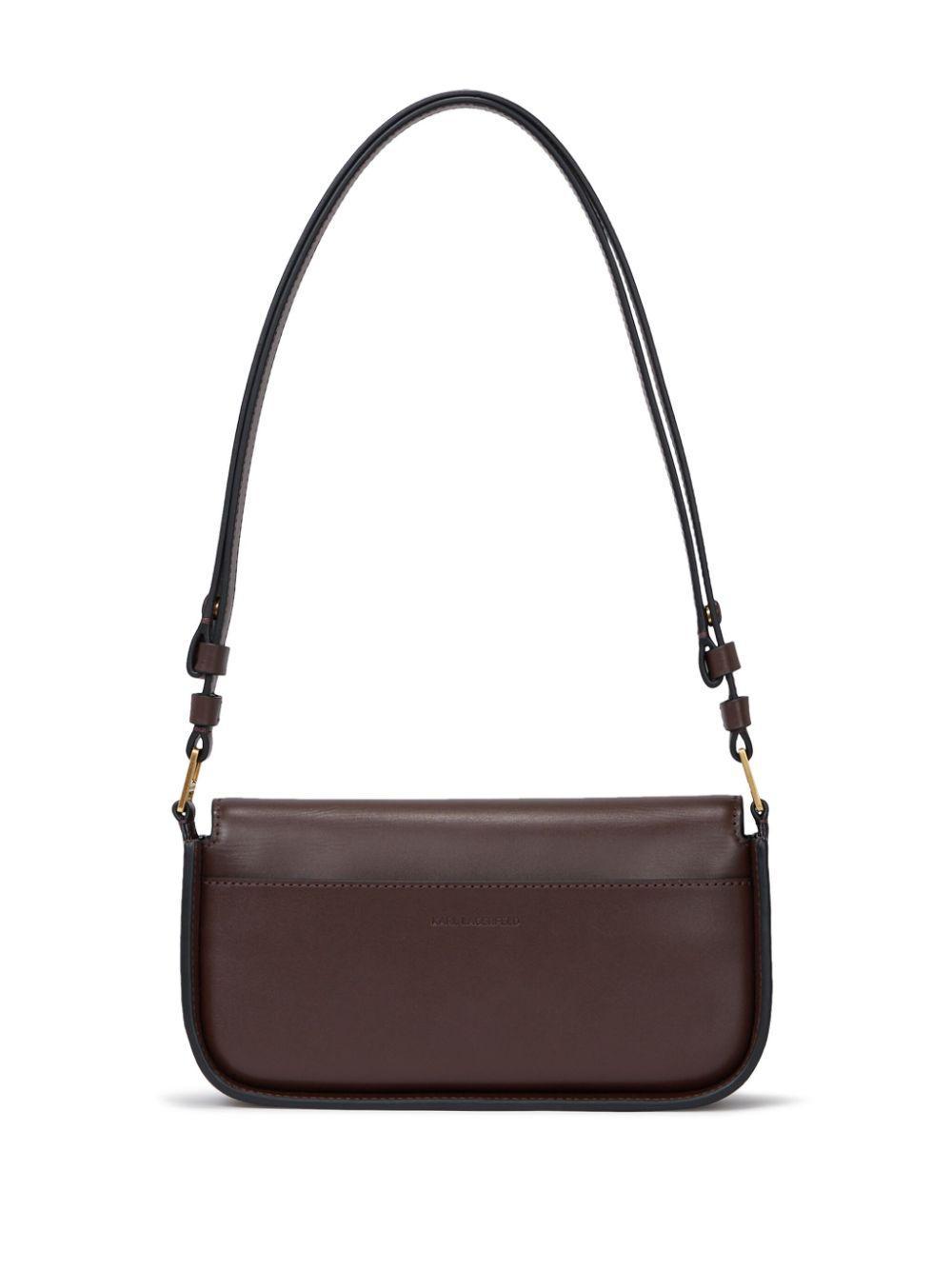 Signature leather shoulder bag Product Image