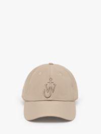 CANVAS BASEBALL CAP WITH ANCHOR LOGO in neutrals | JW Anderson US  Product Image