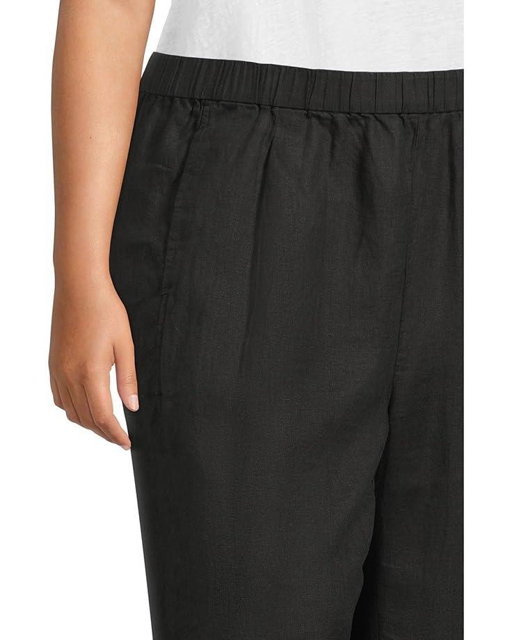 Washable Stretch Crepe Petite Ankle Barrel Pant Product Image