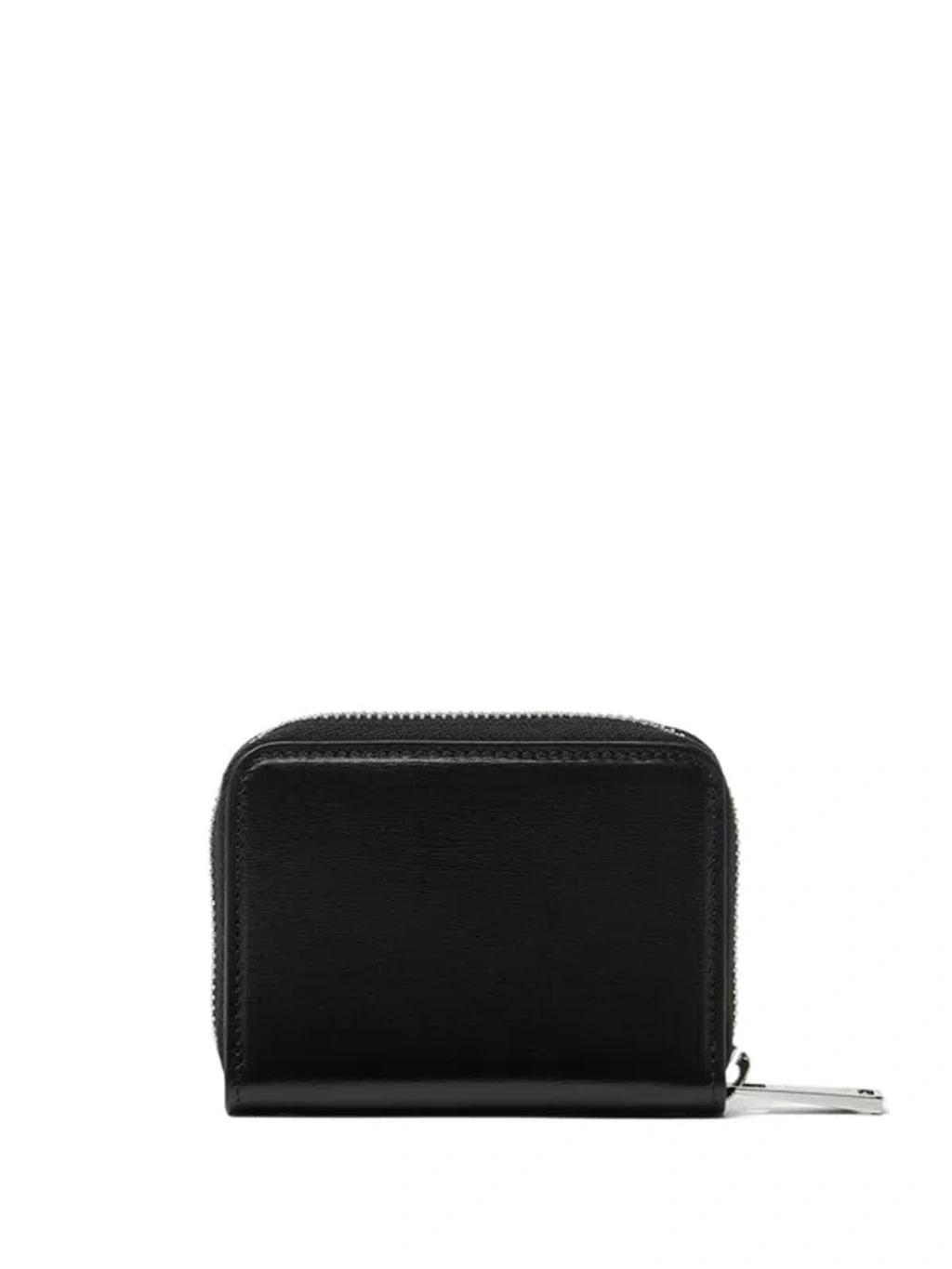 VERSACE Cargo Wallet In Black Product Image