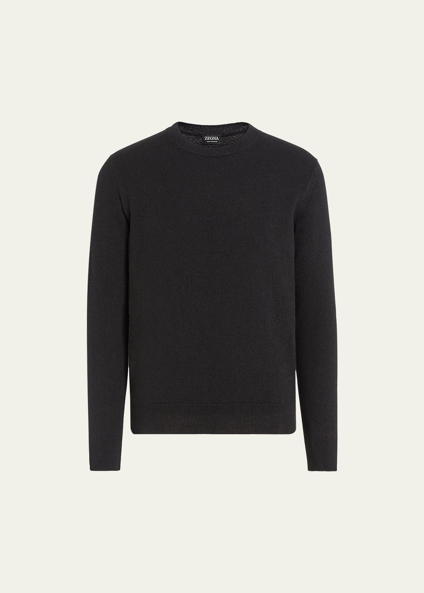 Mens Cashmere Crewneck Sweater Product Image