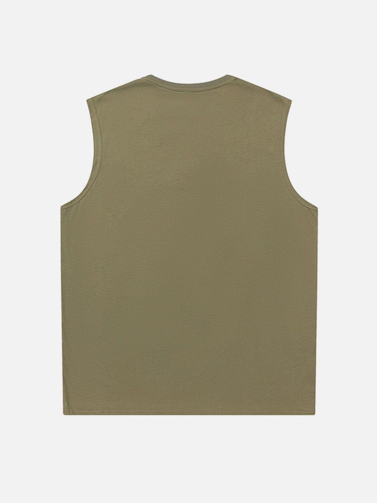 Aelfric Eden Denim Star Tank Top Product Image