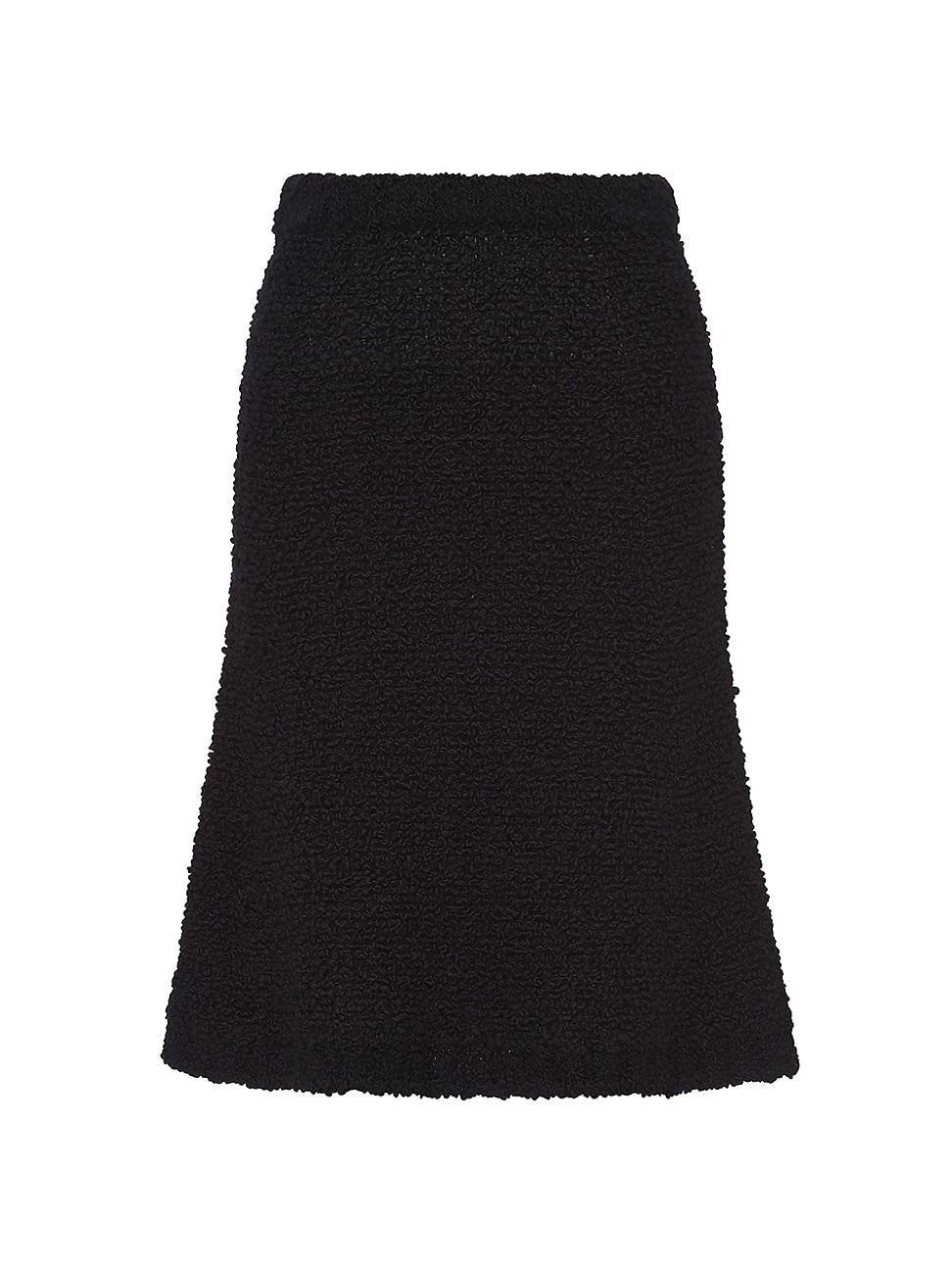 Wool Boucle Skirt Product Image