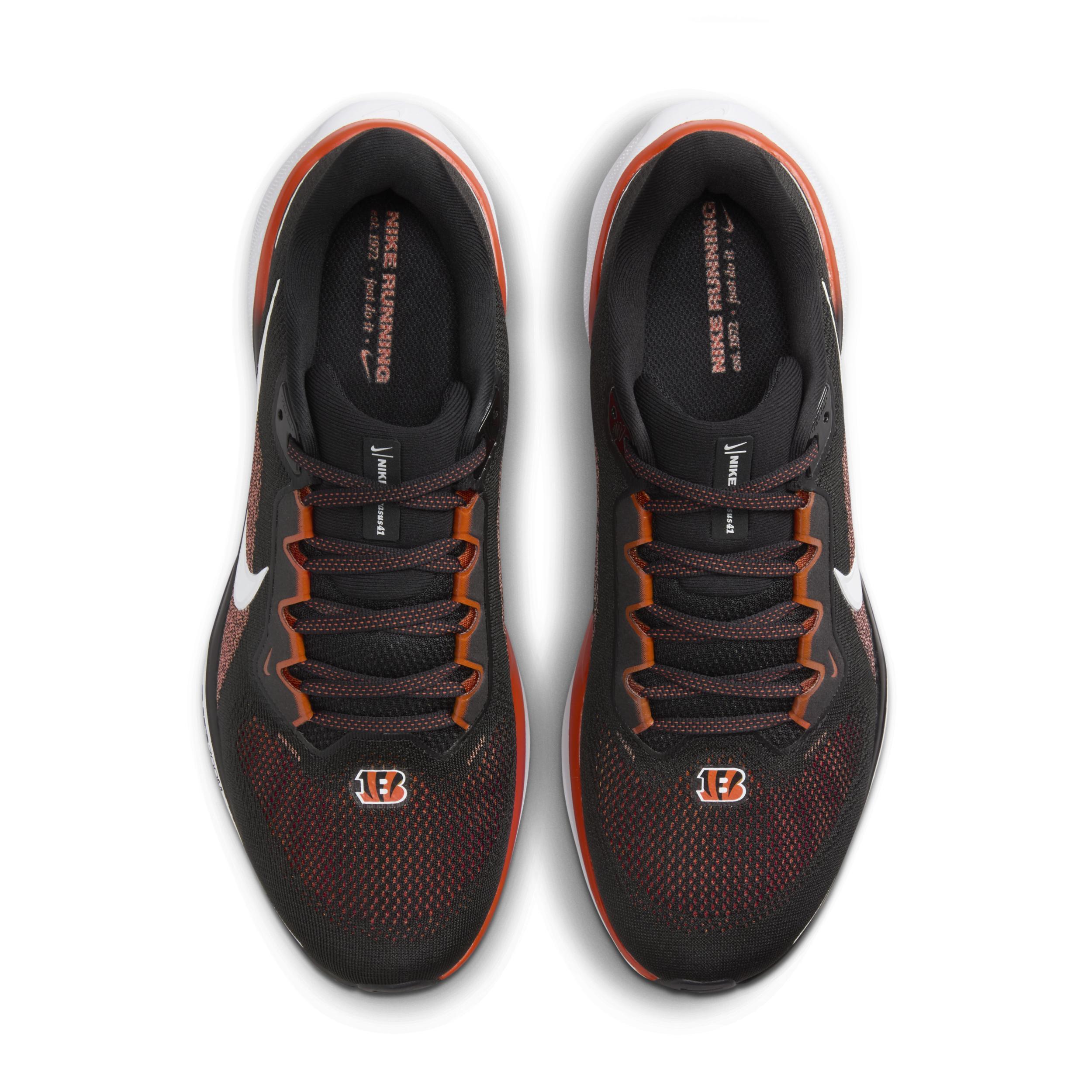 Nike Pegasus 41 NFL Cincinnati Bengals Men's Road Running Shoes Product Image