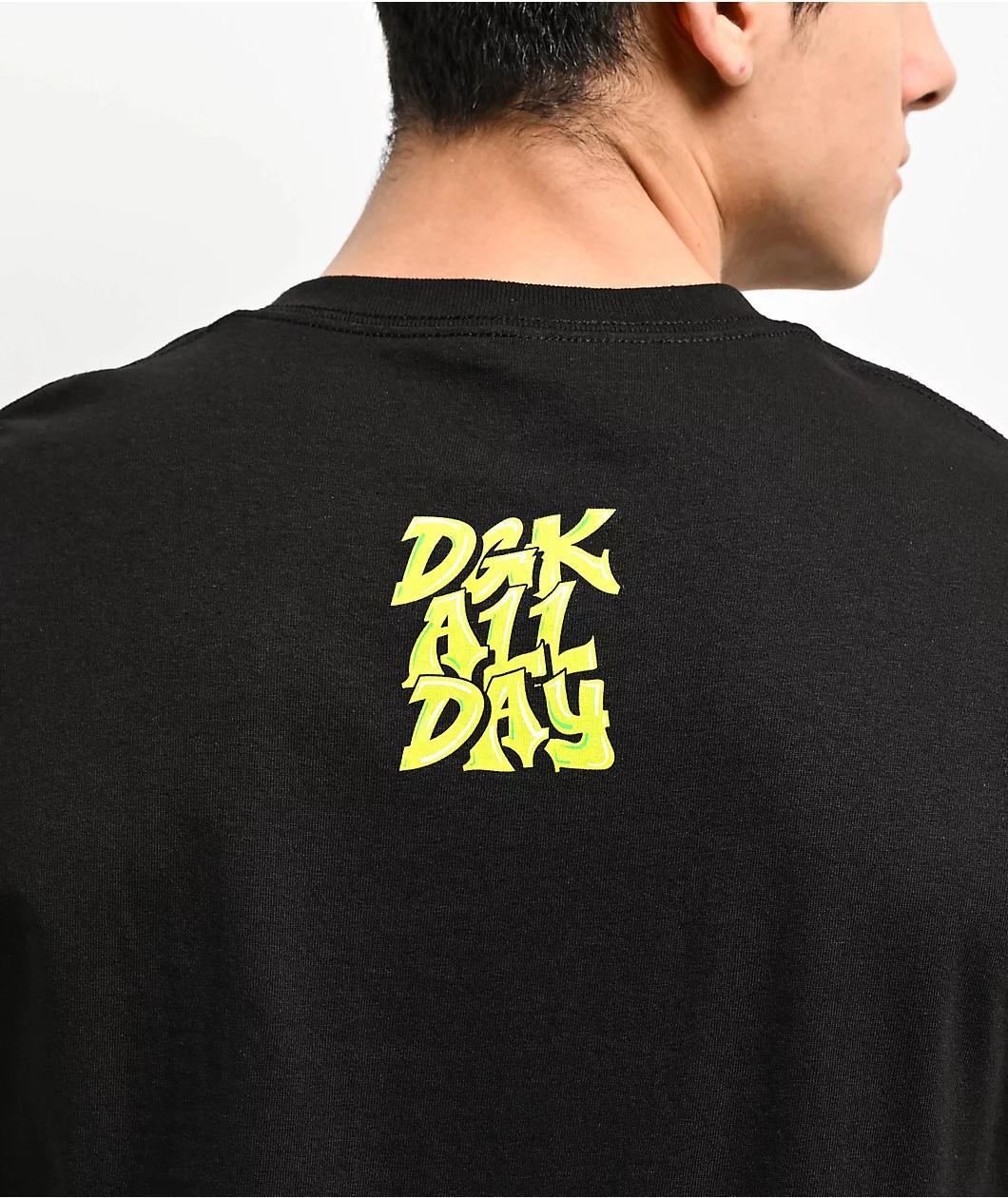 DGK Martian Black T-Shirt Product Image