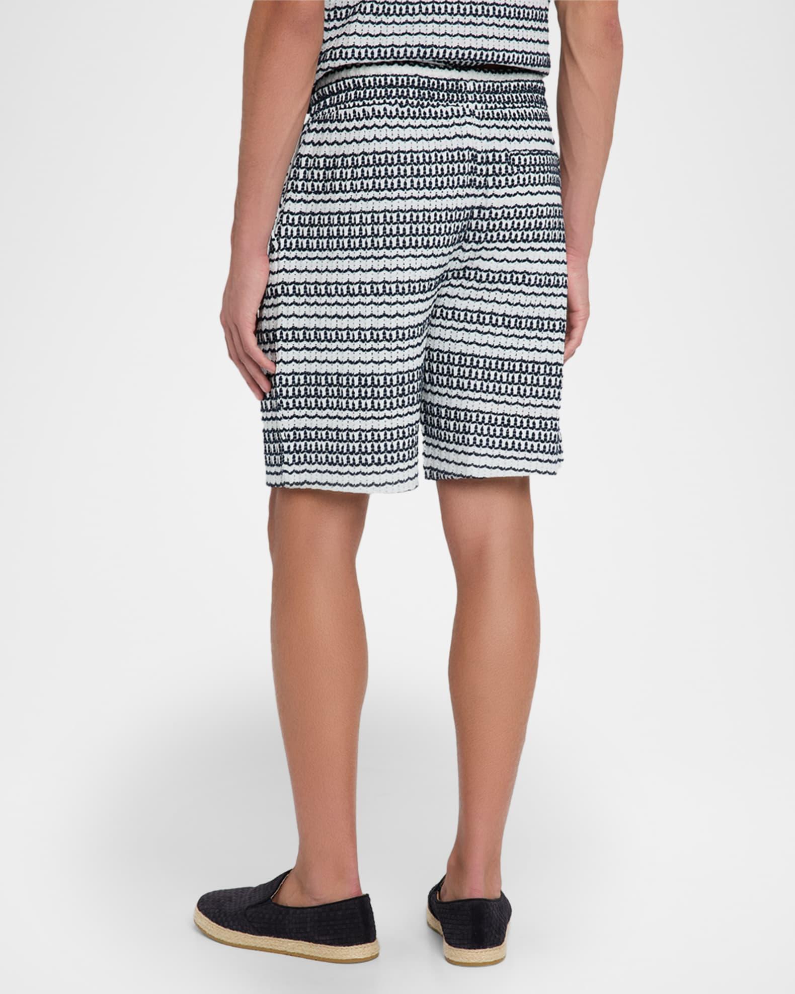Men's Haze Crochet Stripe Pull-On Shorts Product Image