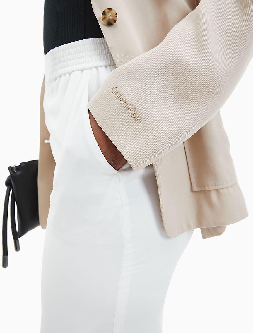 Recycled Crepe Mini Skirt Product Image