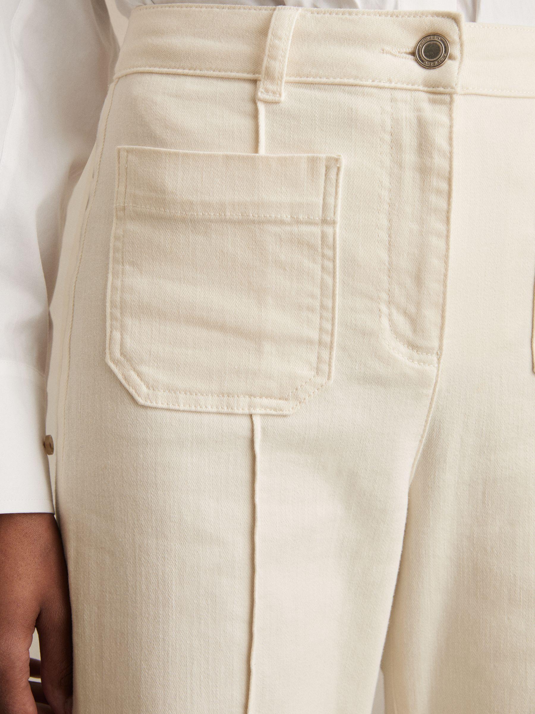 Petite Flared Suit Trousers in Mink Neutral Product Image