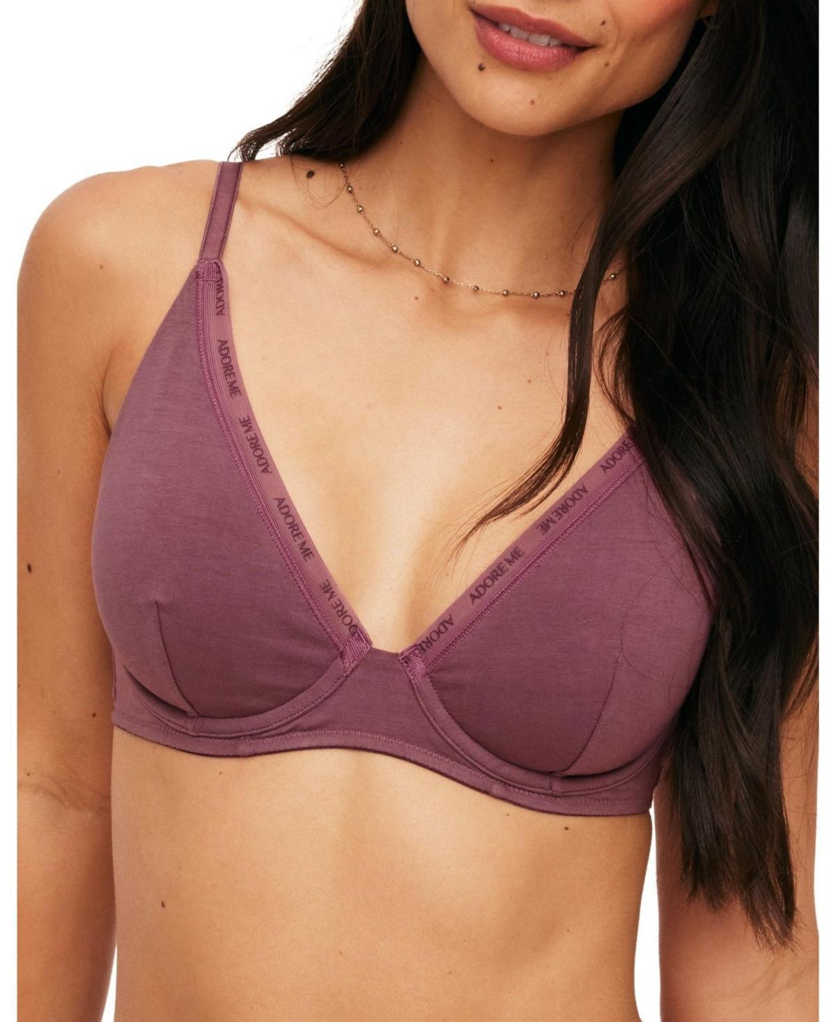 Adore Me Womens Noraeen Unlined Plunge Bra Product Image