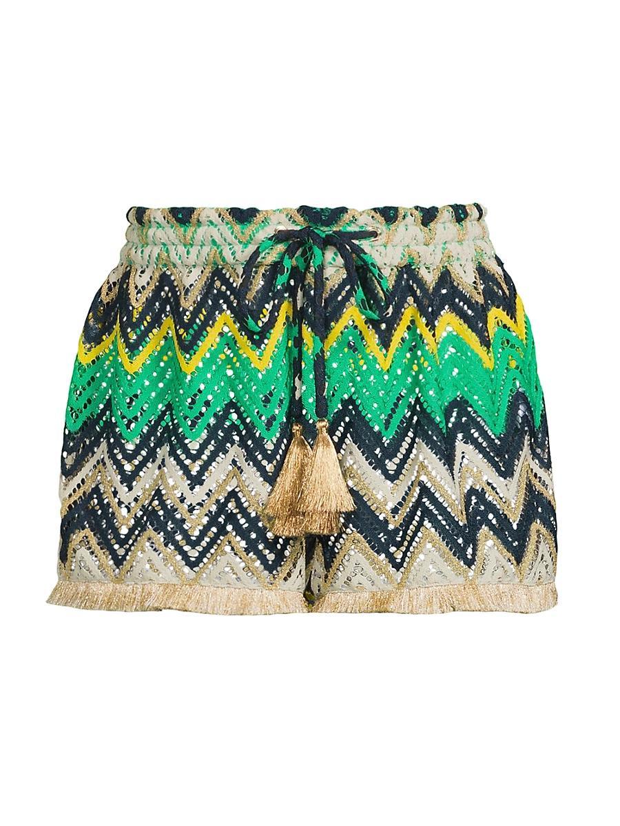 Womens Duke Chevron Knit Shorts Product Image