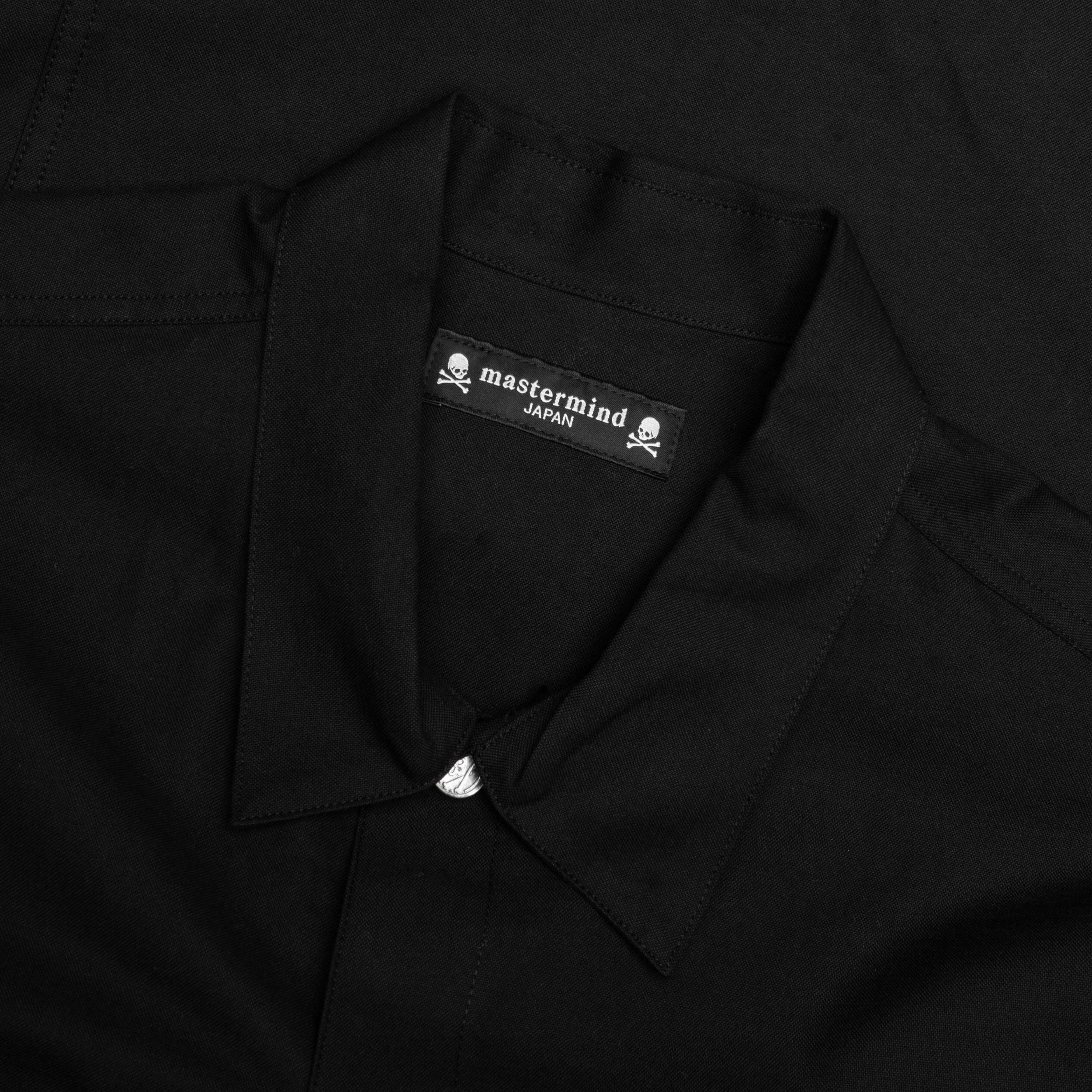 S/S Oxford Shirt - Black Male Product Image