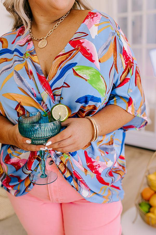 Mai Tais and Tikis Satin Top Curves Product Image