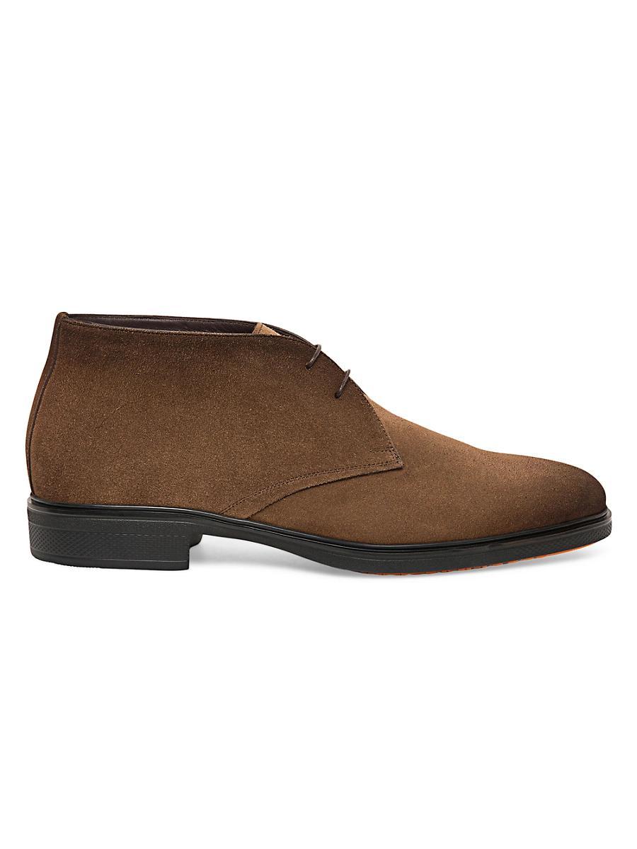 Mens Easy Burnished Suede Chukka Boots Product Image