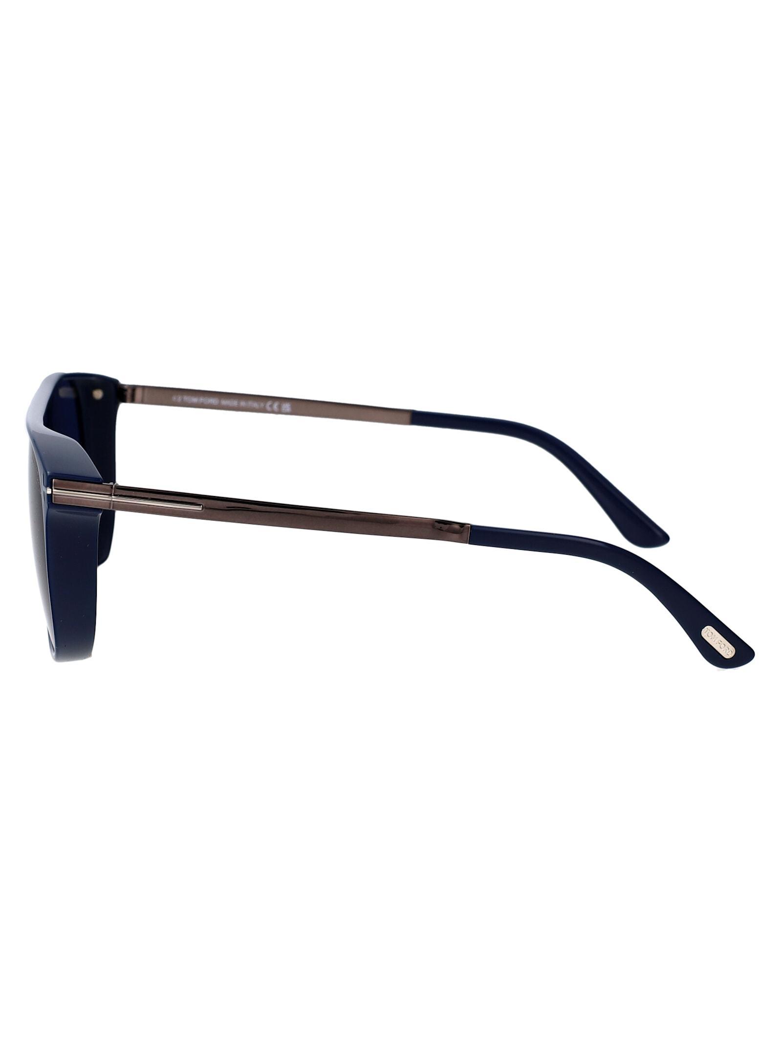 TOM FORD Sunglasses In 90v Blu Luc / Blu Product Image