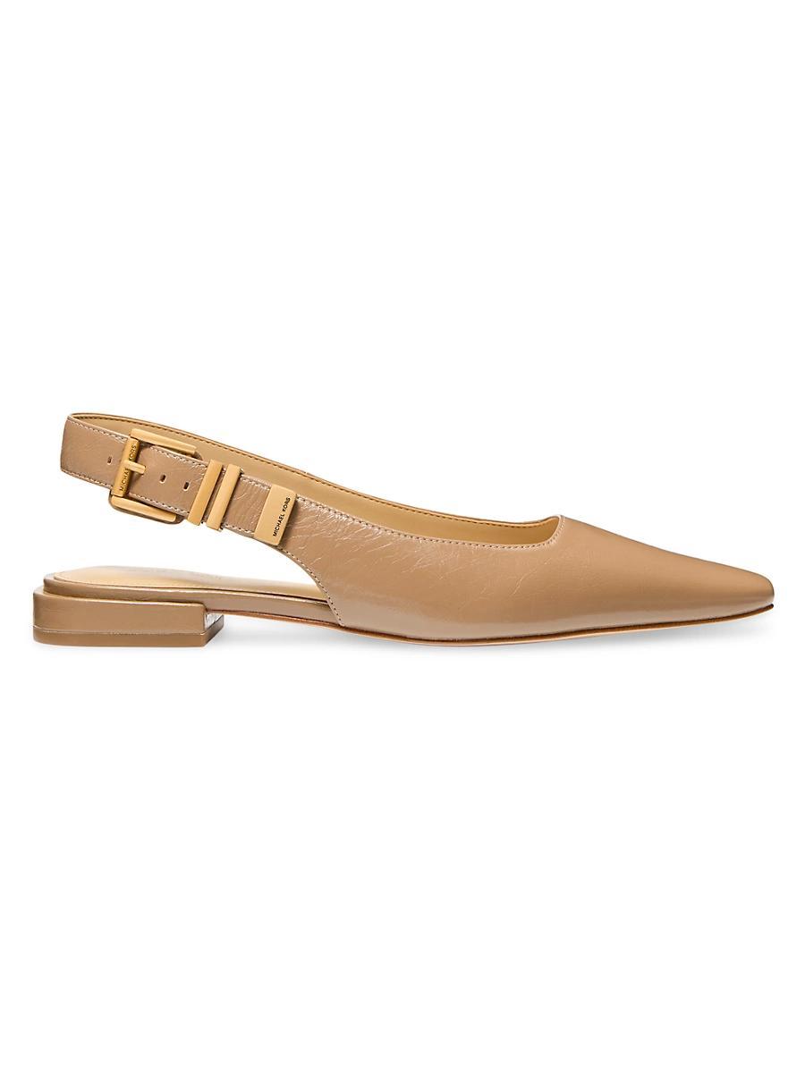 Womens Darrington Patent Leather Slingback Flats Product Image