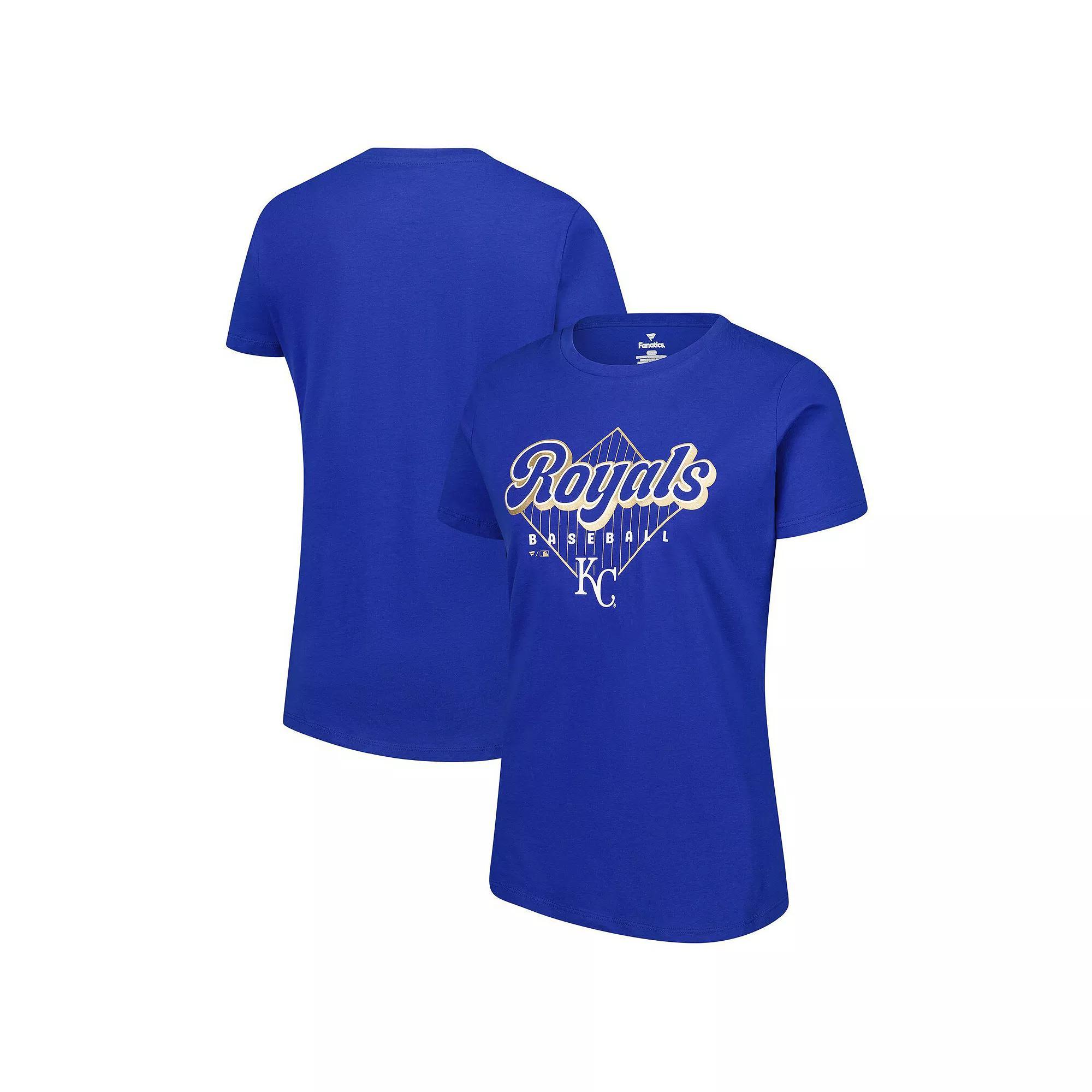 Women's Fanatics Royal Kansas City Royals T-Shirt,  Product Image