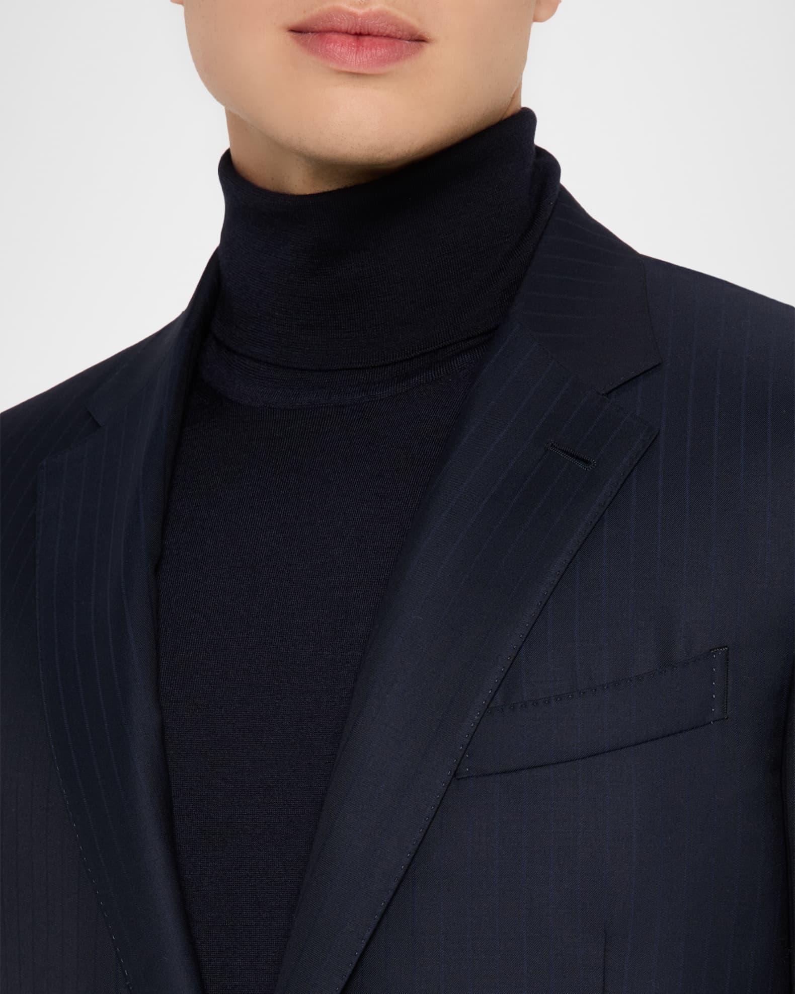 Men's Wool Tonal Stripe Two-Piece Suit Product Image