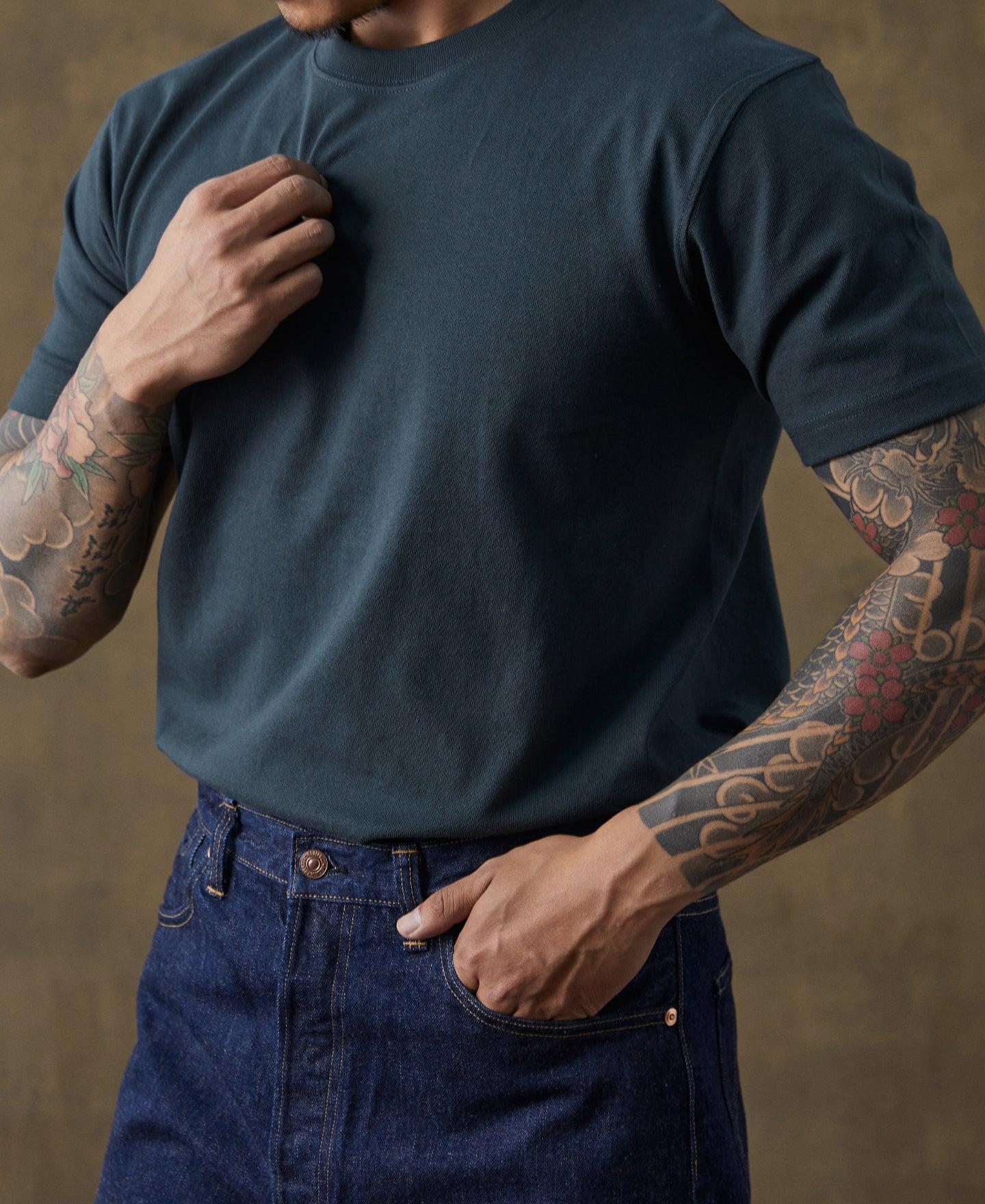 Tribal Dragon Tee. Black. Male Product Image