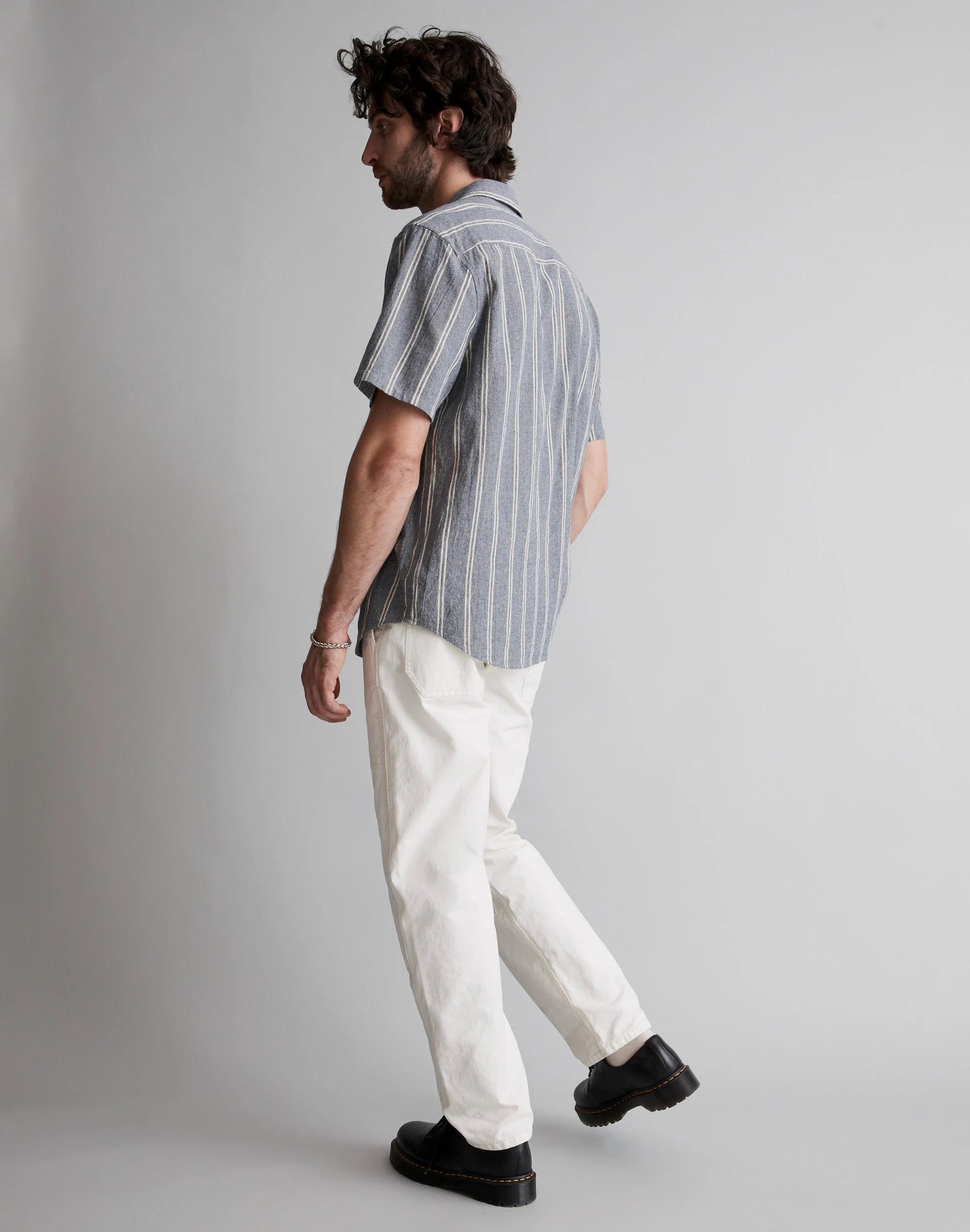 Relaxed Straight Workwear Pants Product Image